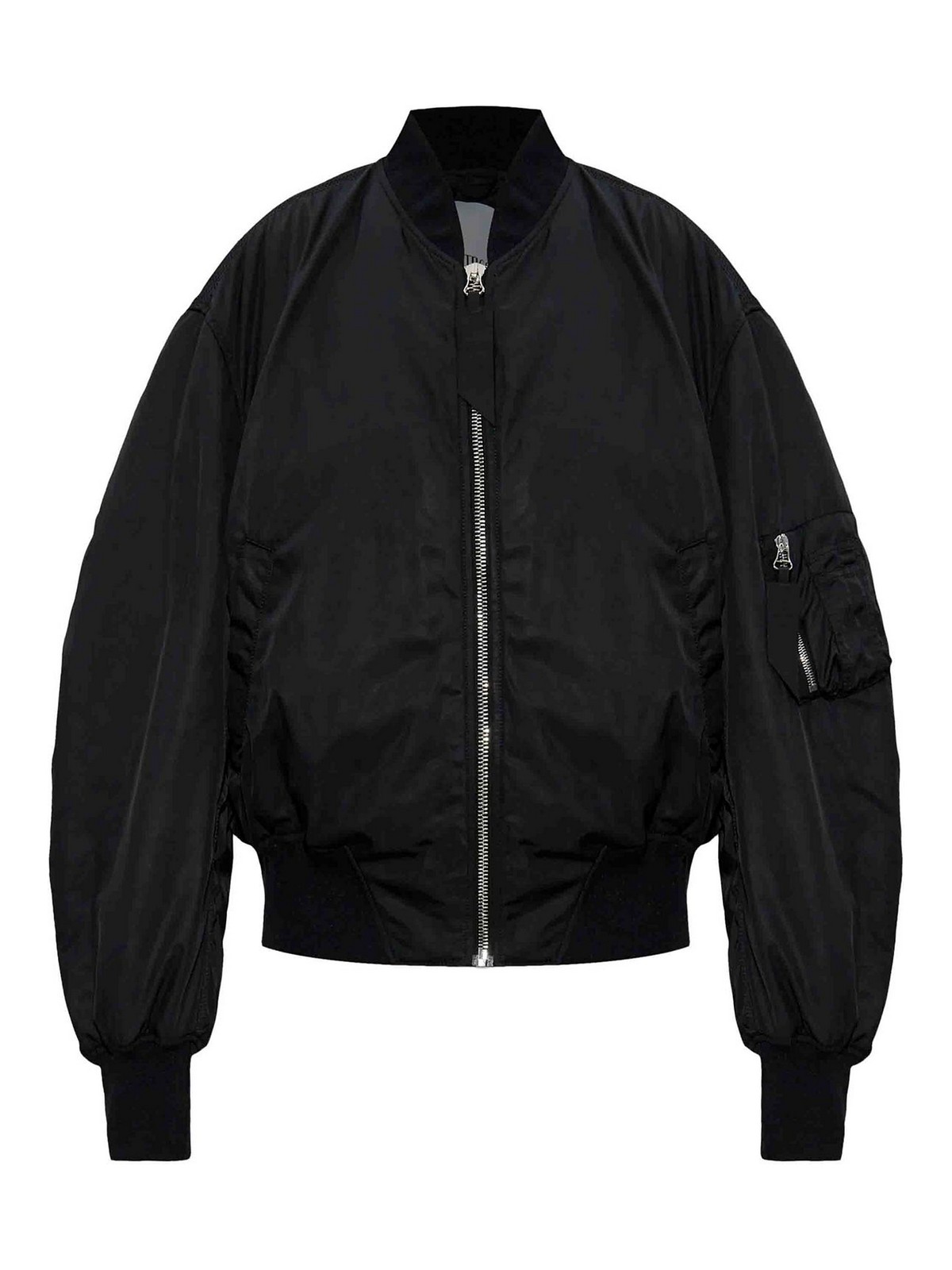 Attico Bishop-sleeves Bomber Jacket