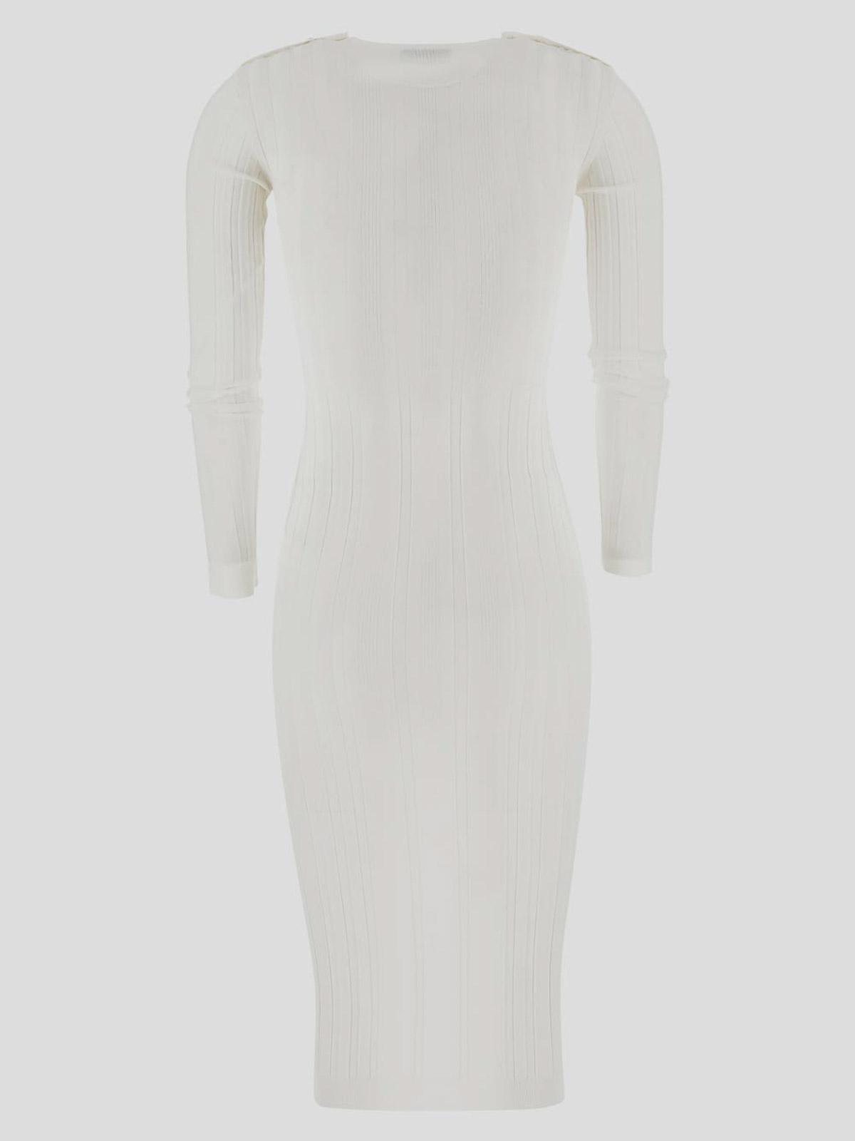 Elisabetta Franchi Ribbed Midi Dress