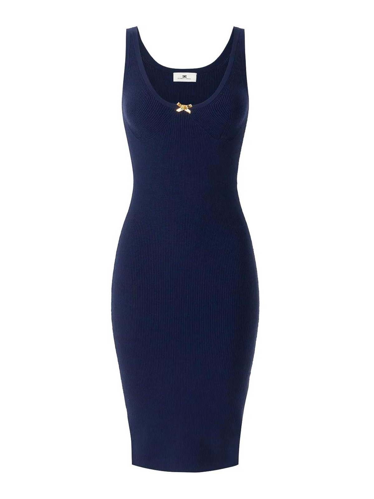Elisabetta Franchi Dress Midi Blue