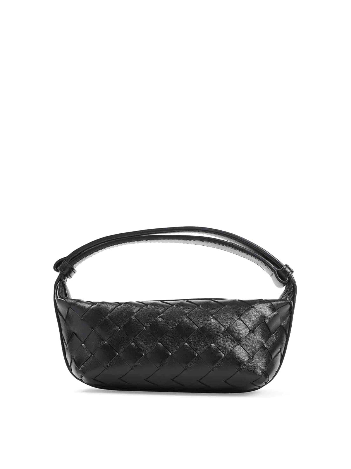 Bottega Veneta Wallace Twon Mini Bag - Black|827396V3IV08425