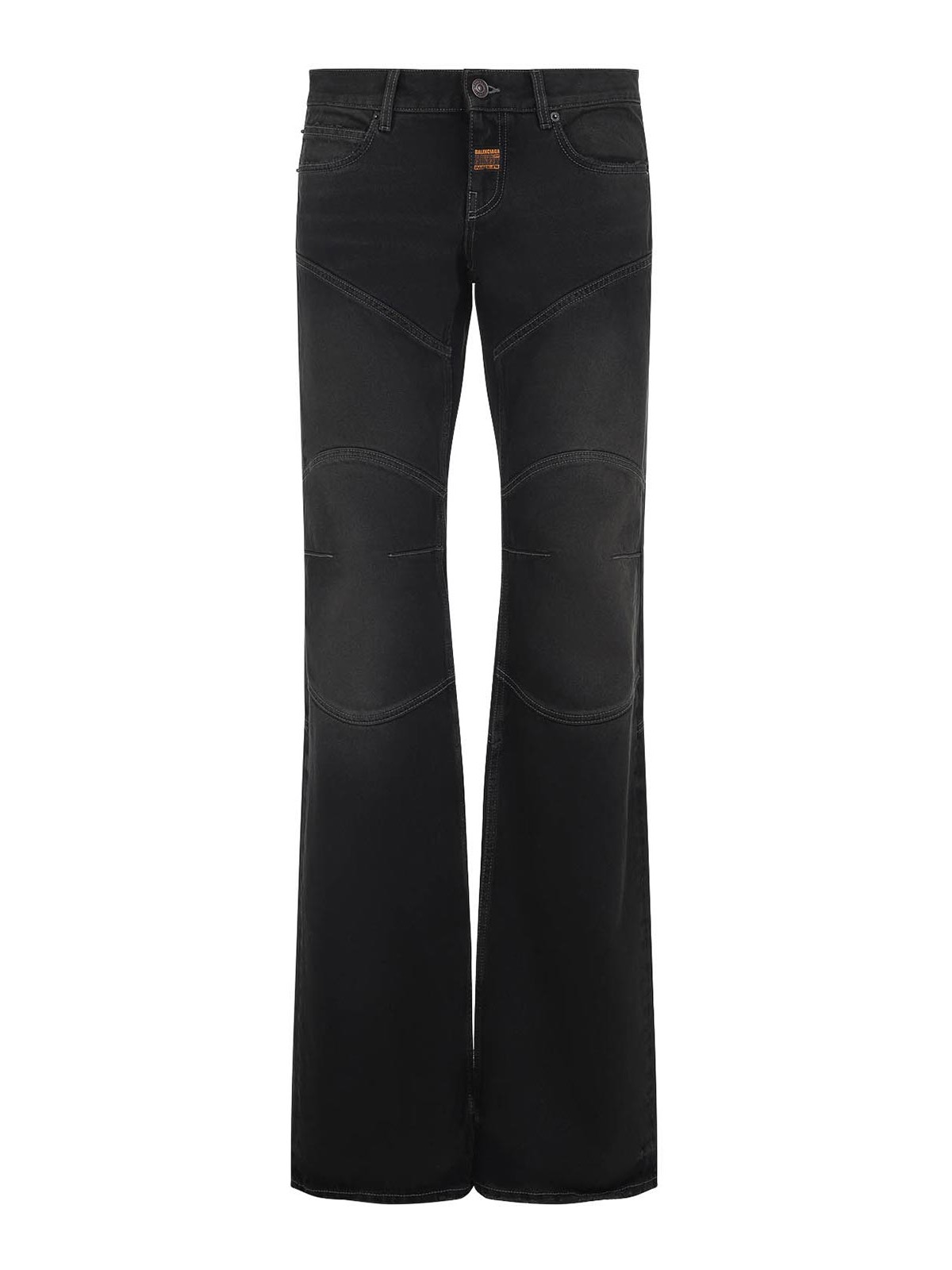 Balenciaga Fitted Low Waist Pants - Dark Grey | 833433TSW641140