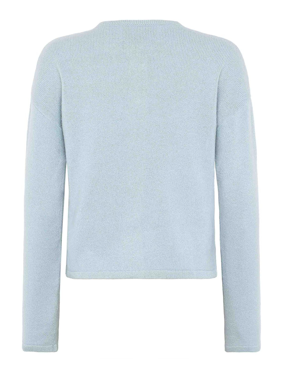 Emerson Renaldi Buttoned Cardigan With Pockets In Blue