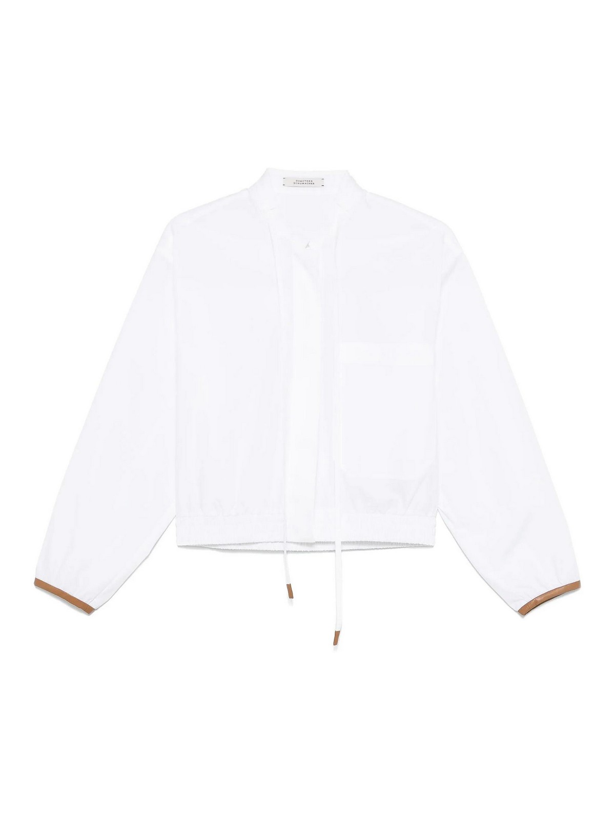 Dorothee Schumacher Poplin Power Blouse In White