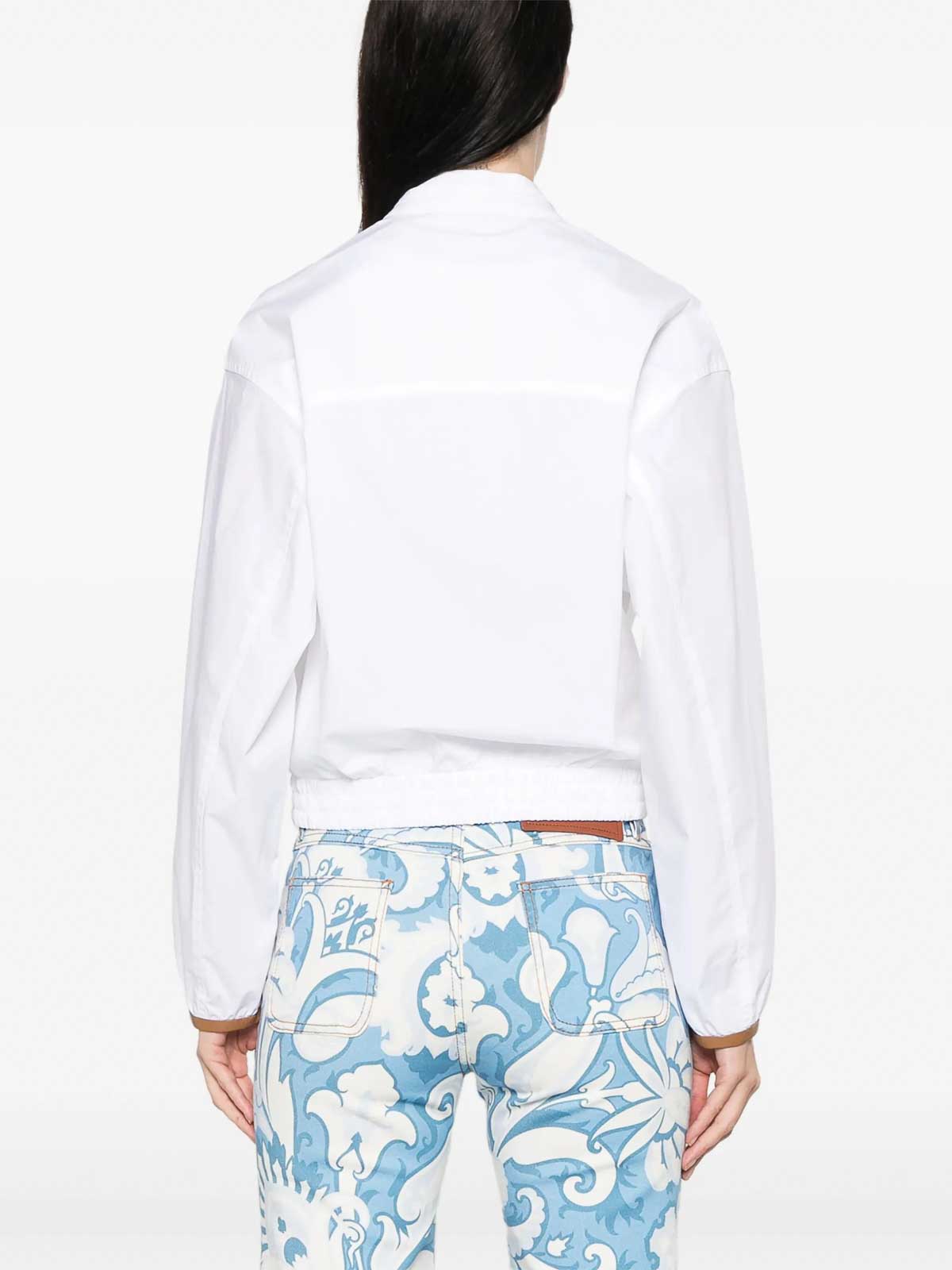 Dorothee Schumacher Poplin Power Blouse In White