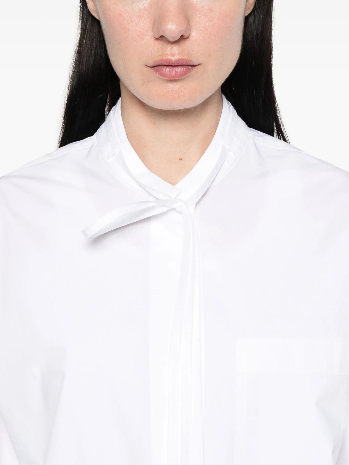 Dorothee Schumacher Poplin Power Blouse In White