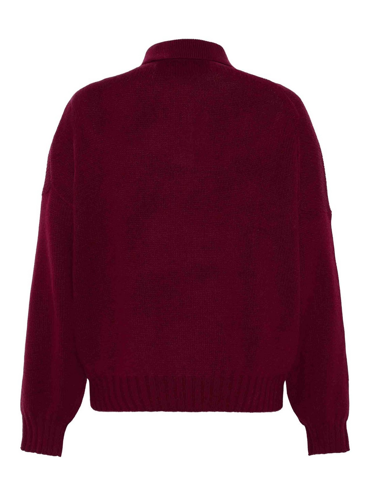 Emerson Renaldi Oversized Cardigan In Red