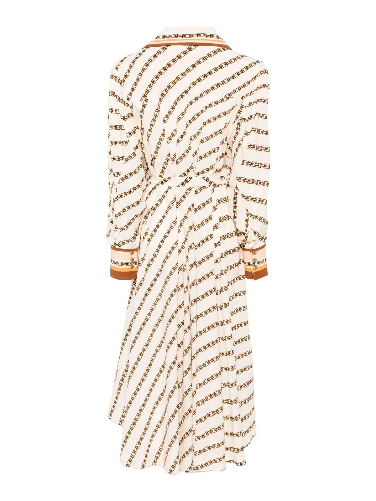 Zimmermann Tuck Shirt Mini Dress In Sand