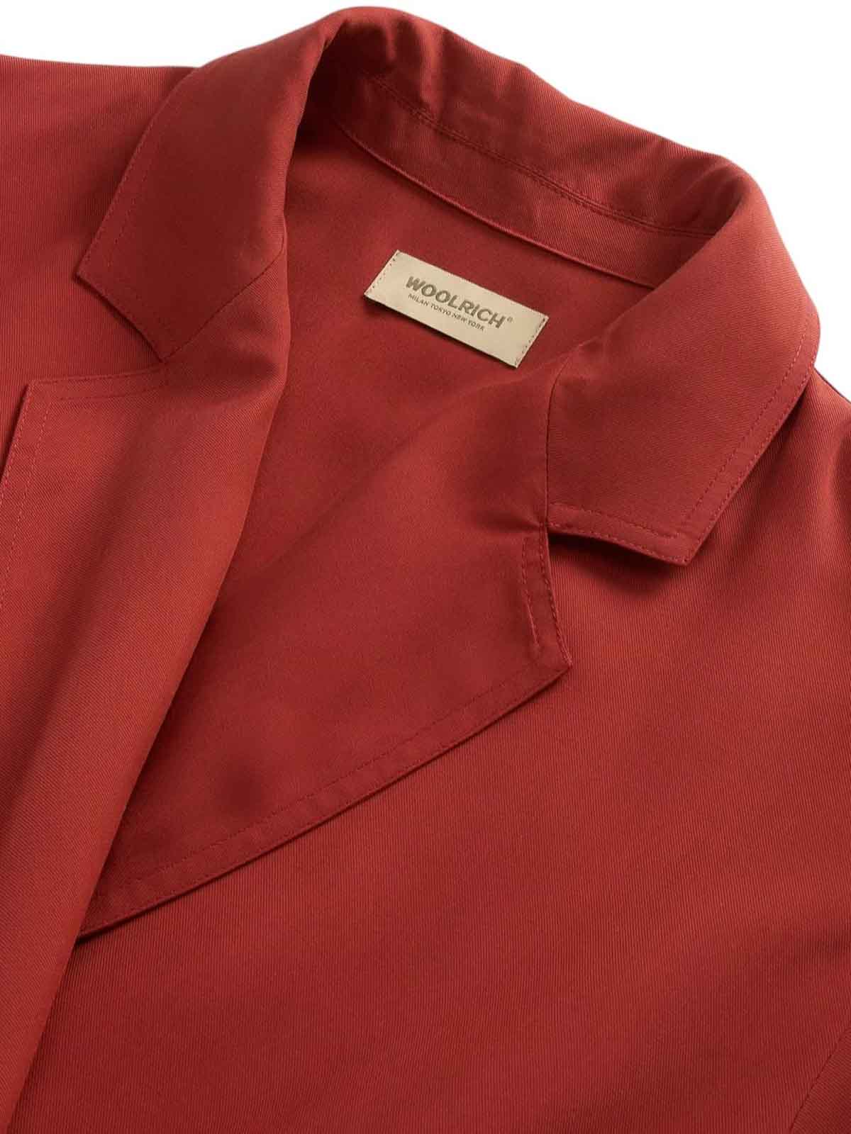 Woolrich Vestido Midi - Naranja Oscuro In Red