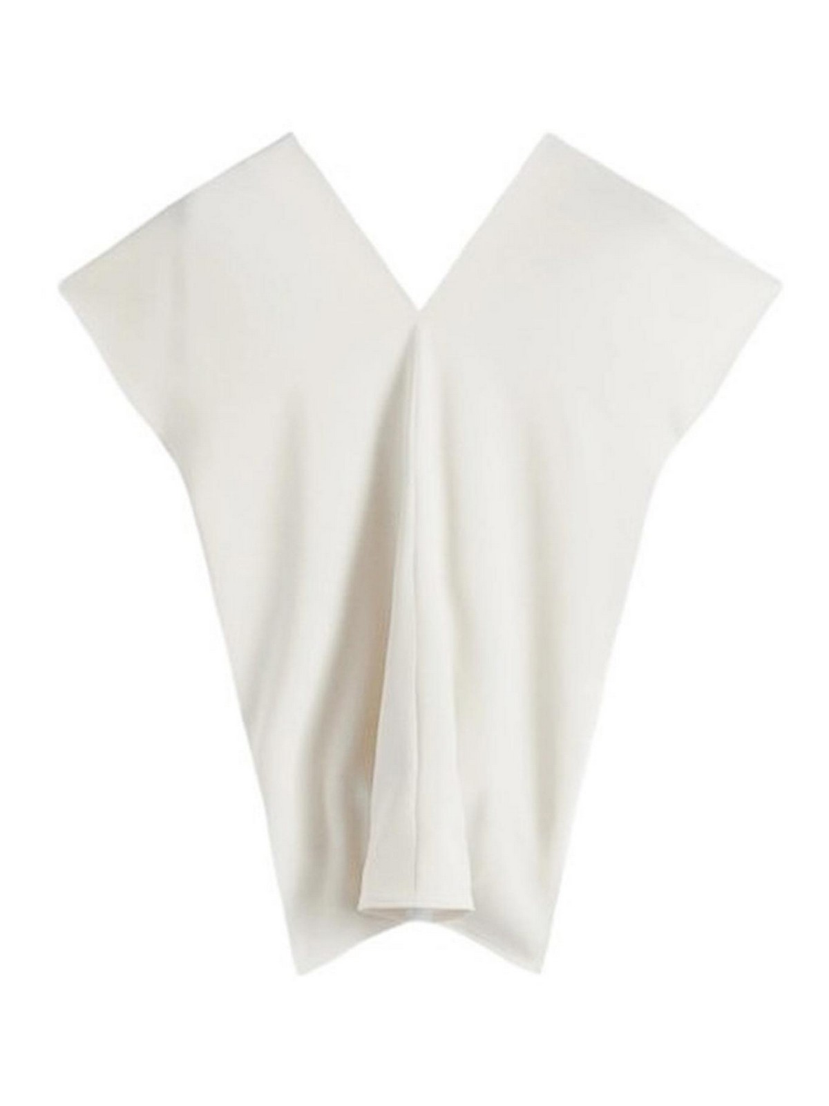 Aspesi Top In Crpe Cady In White