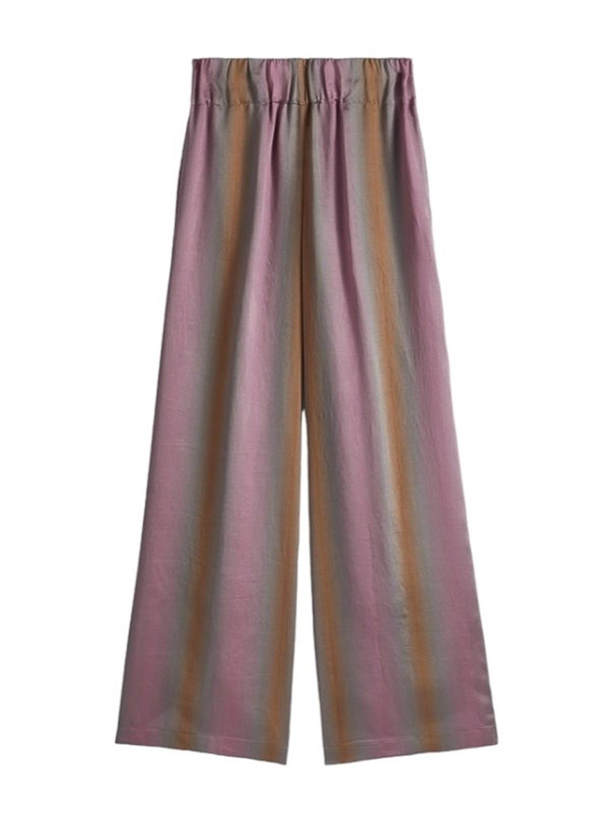 Aspesi Silk Silk Saggia Pantallon Degrade In Multi