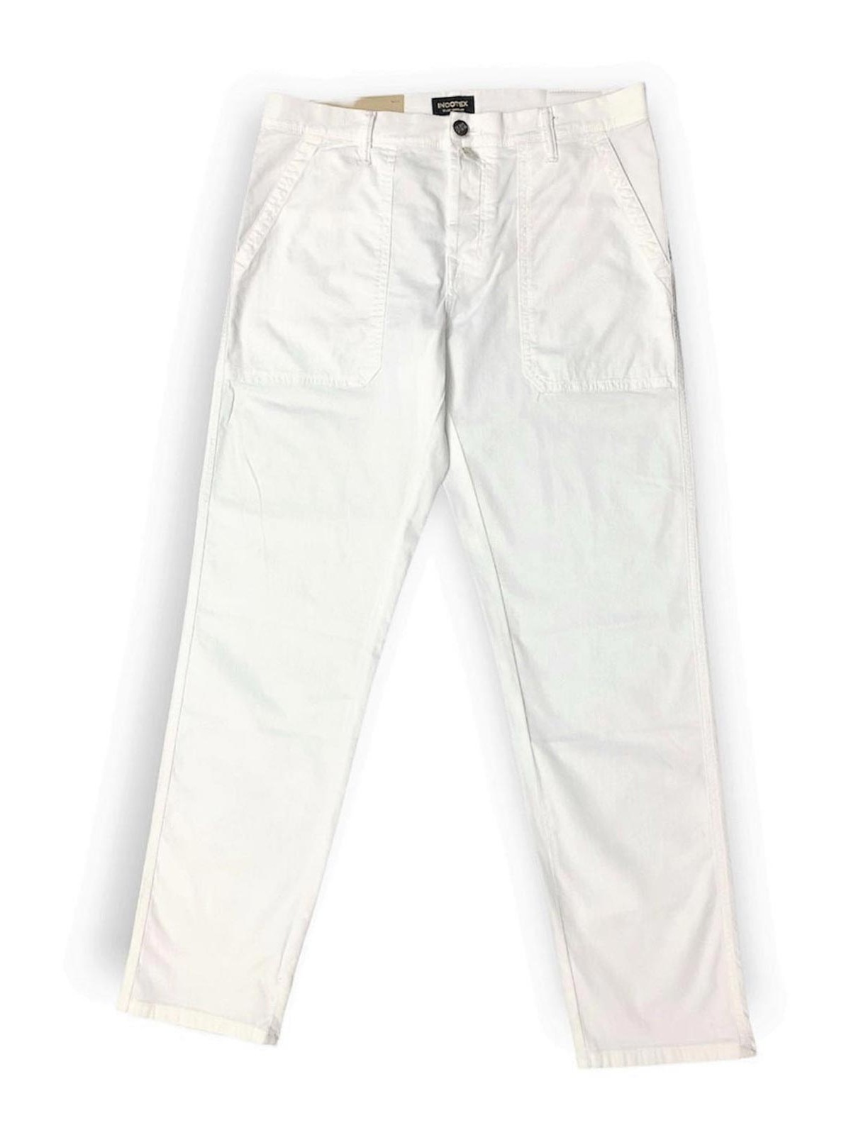Incotex Pant Comfort In White