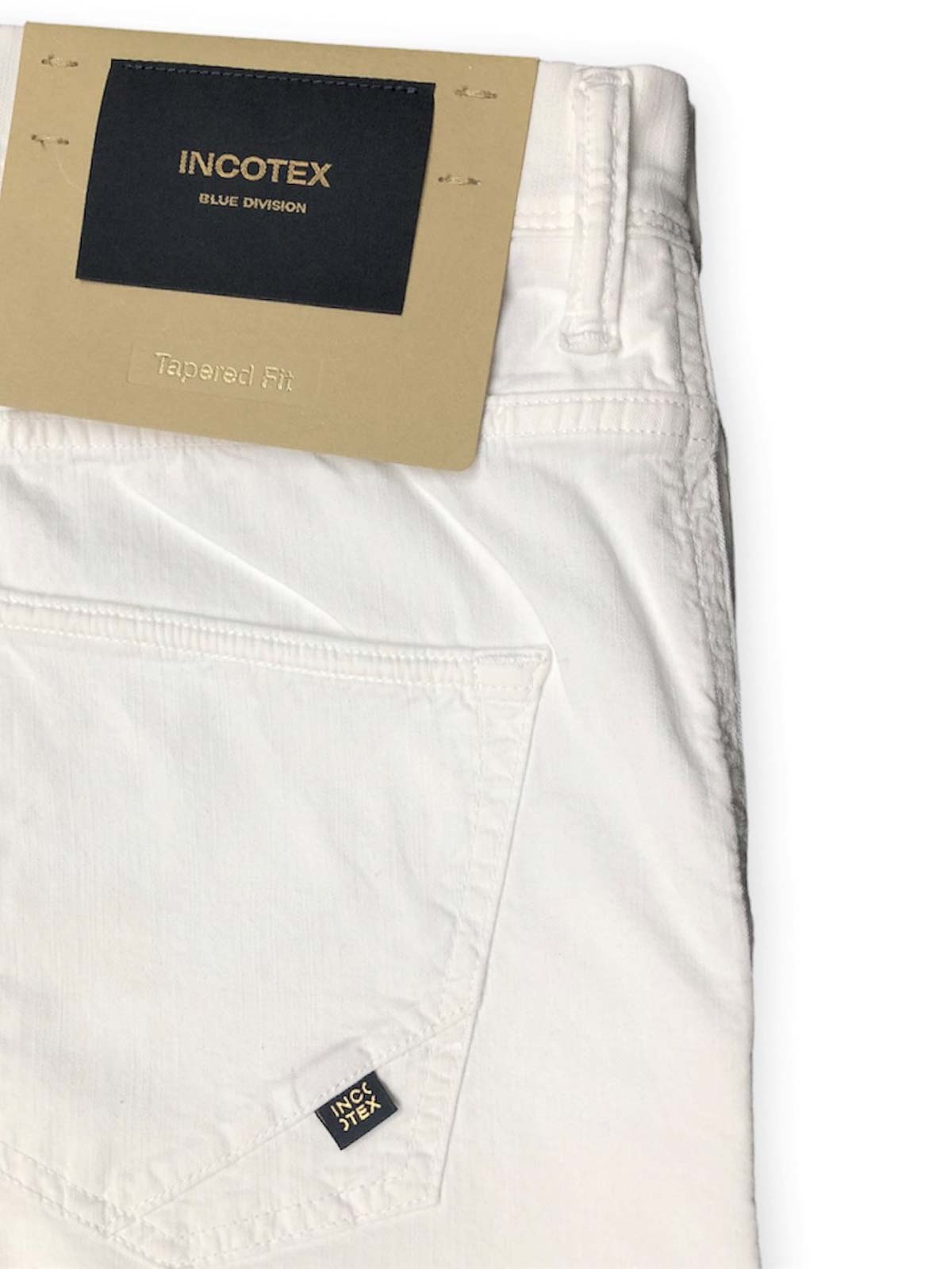 Incotex Pant Comfort In White