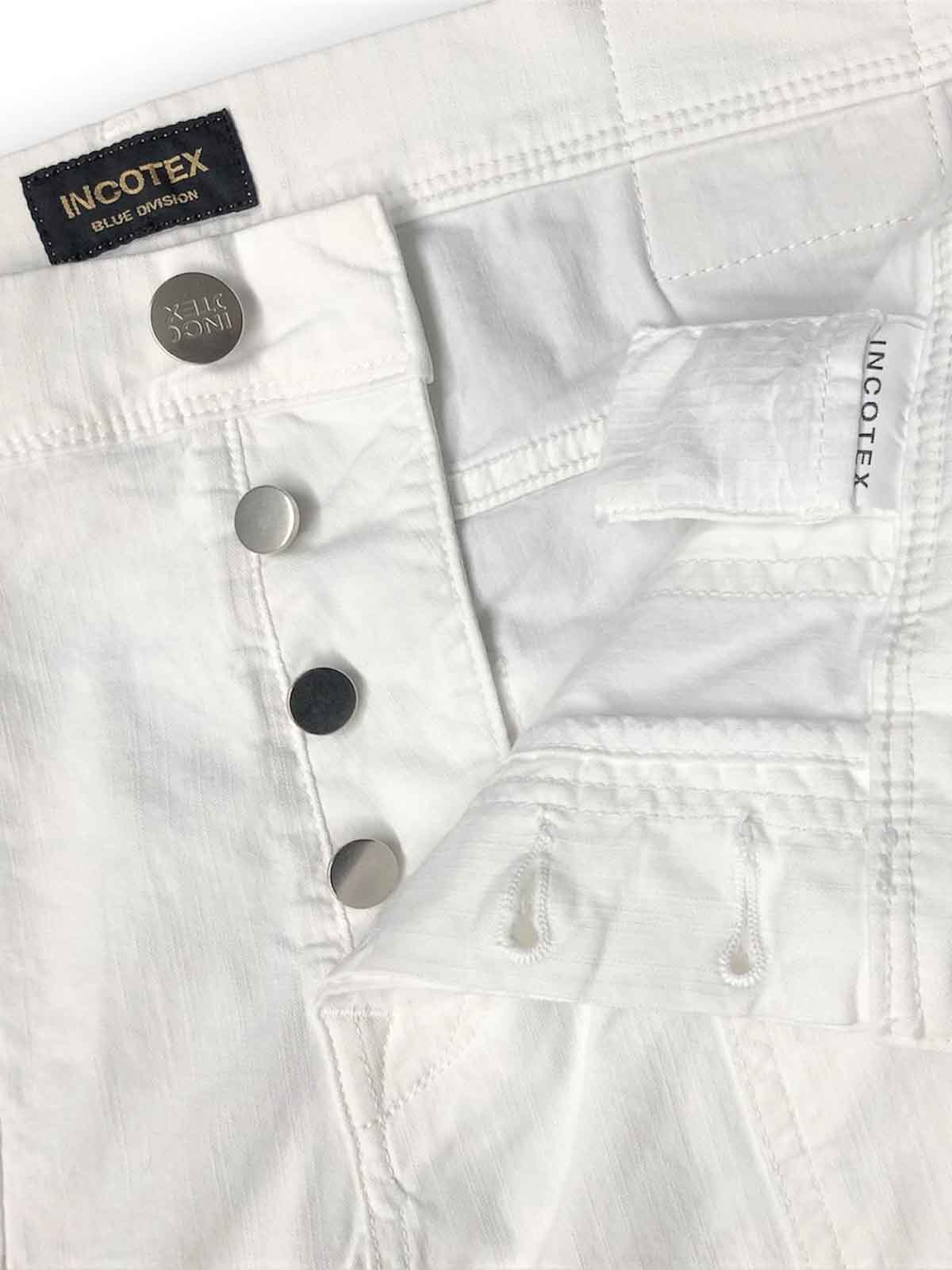 Incotex Pant Comfort In White