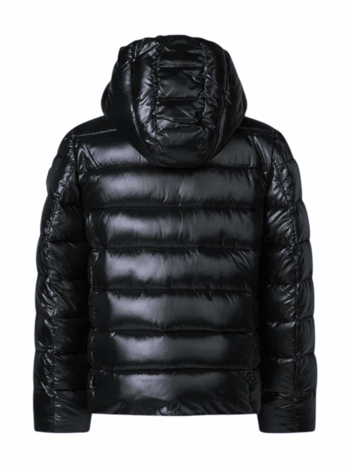 Save The Duck Animal Free Jumper Black Girl With Hood In Blue