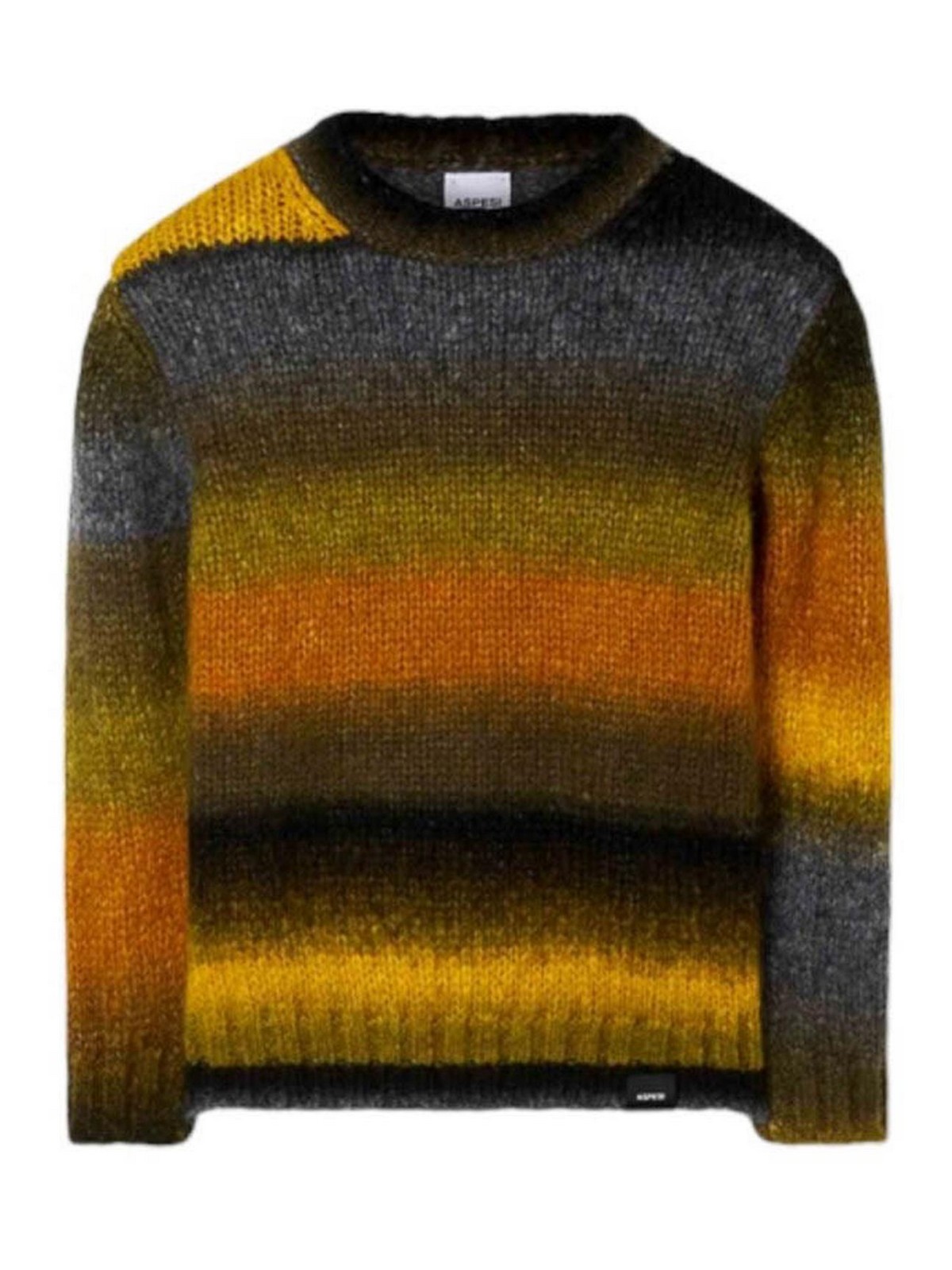 Aspesi Tricot Yellow Maple Jersey In Yellow