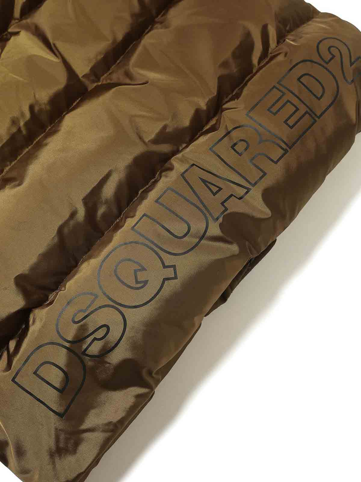 Dsquared2 Gile Quilted In Green
