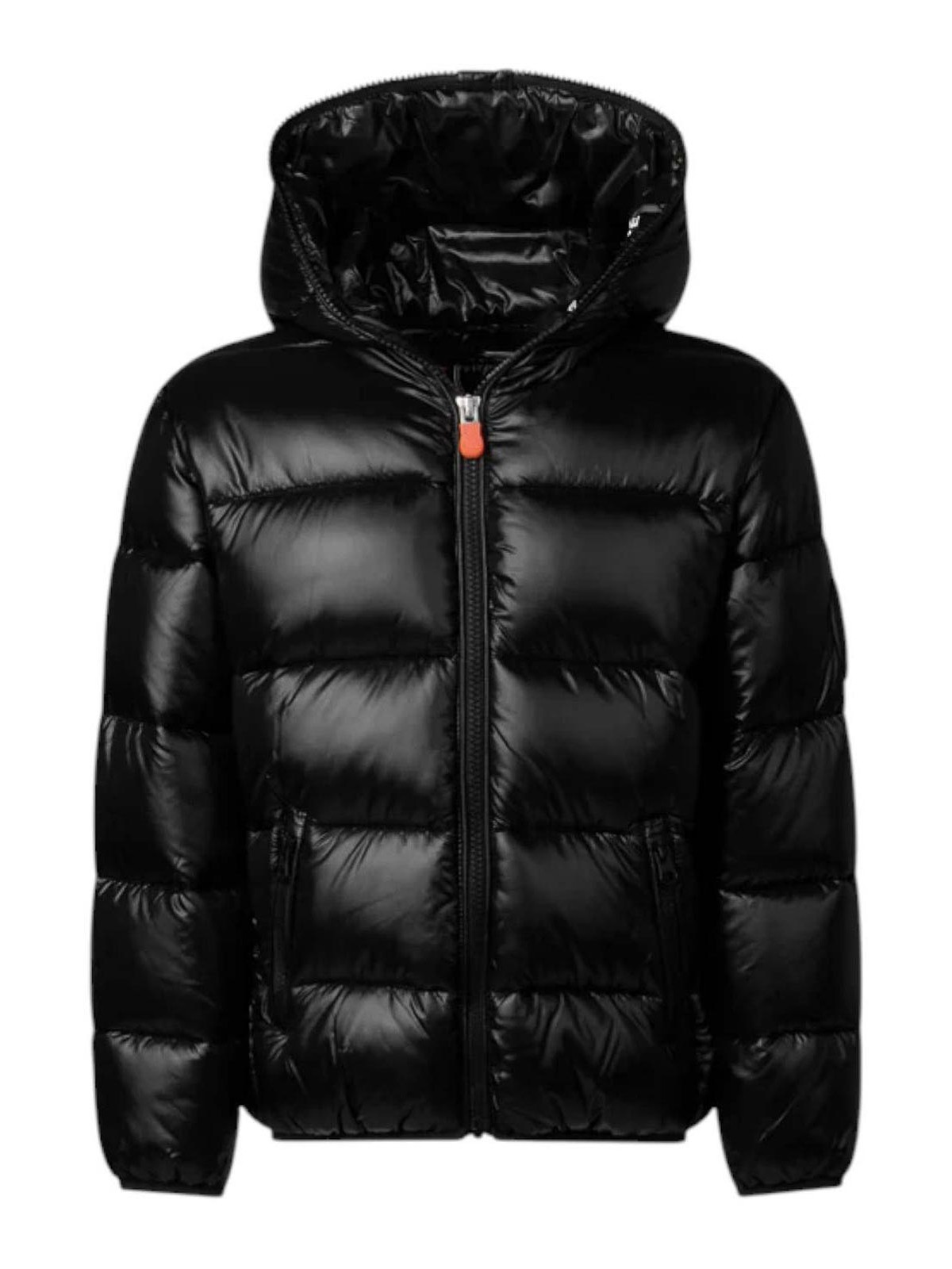 Save The Duck Free Animal Jacket With Hood In Black
