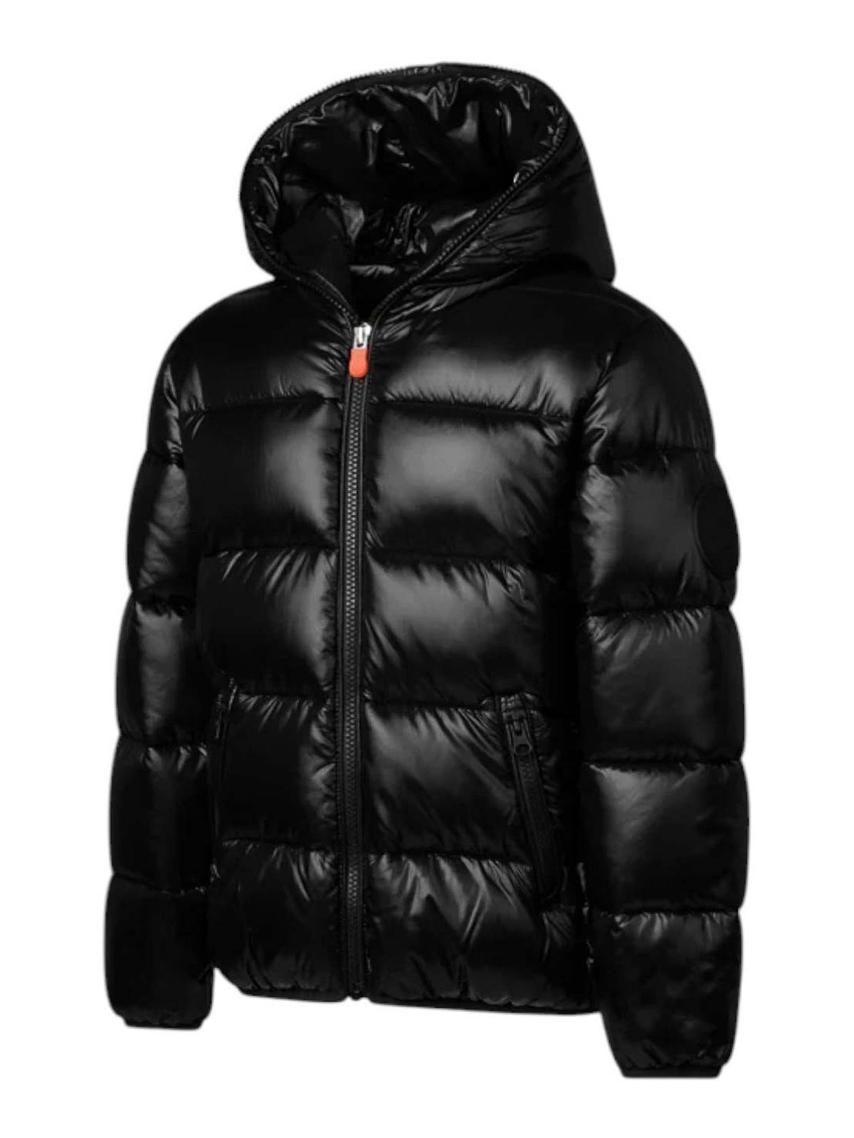 Save The Duck Free Animal Jacket With Hood In Black