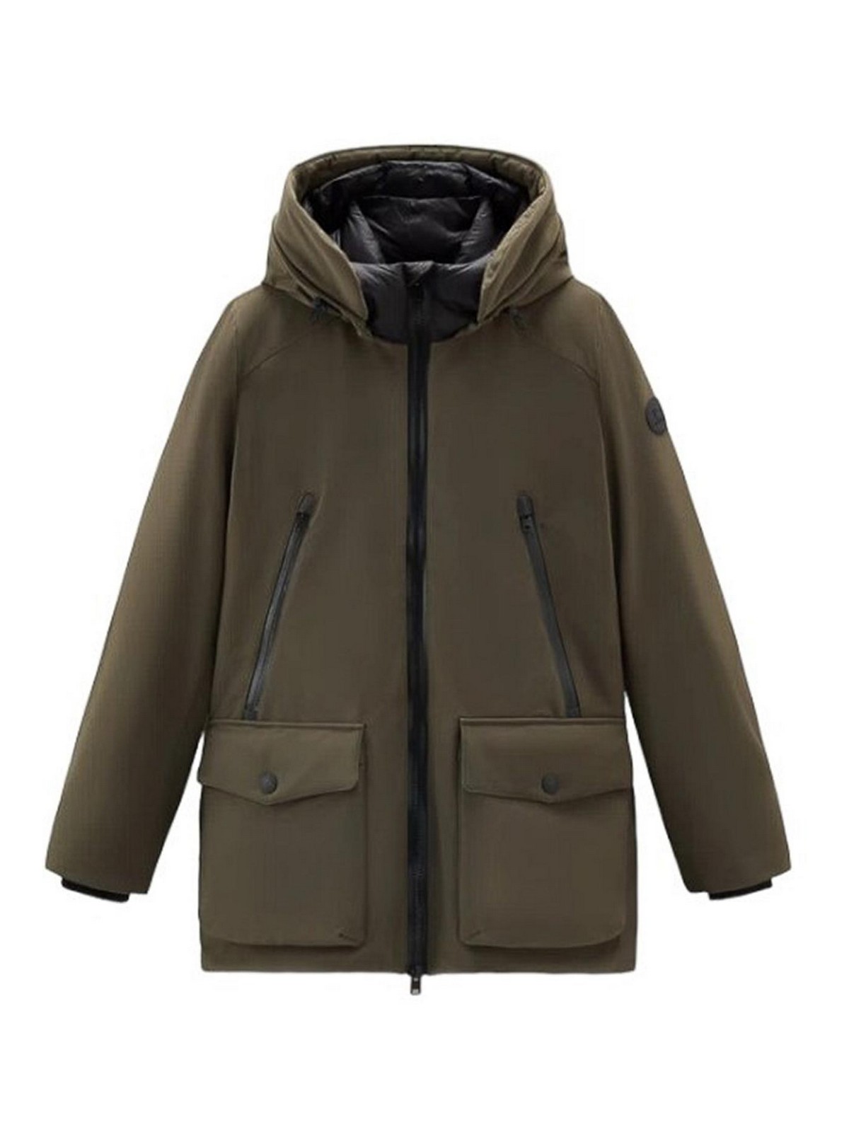 Woolrich Parka - Verde In Green