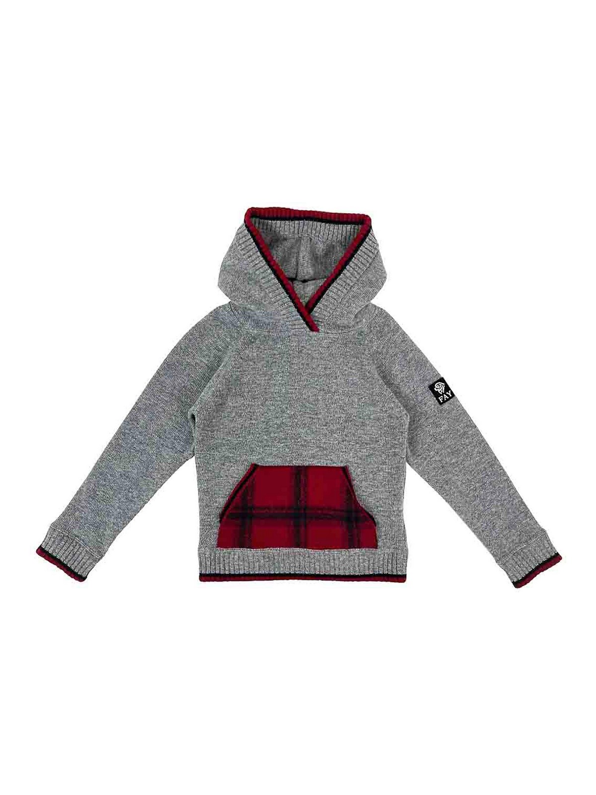 Fay Suéter Cuello Redondo - Gris In Gray