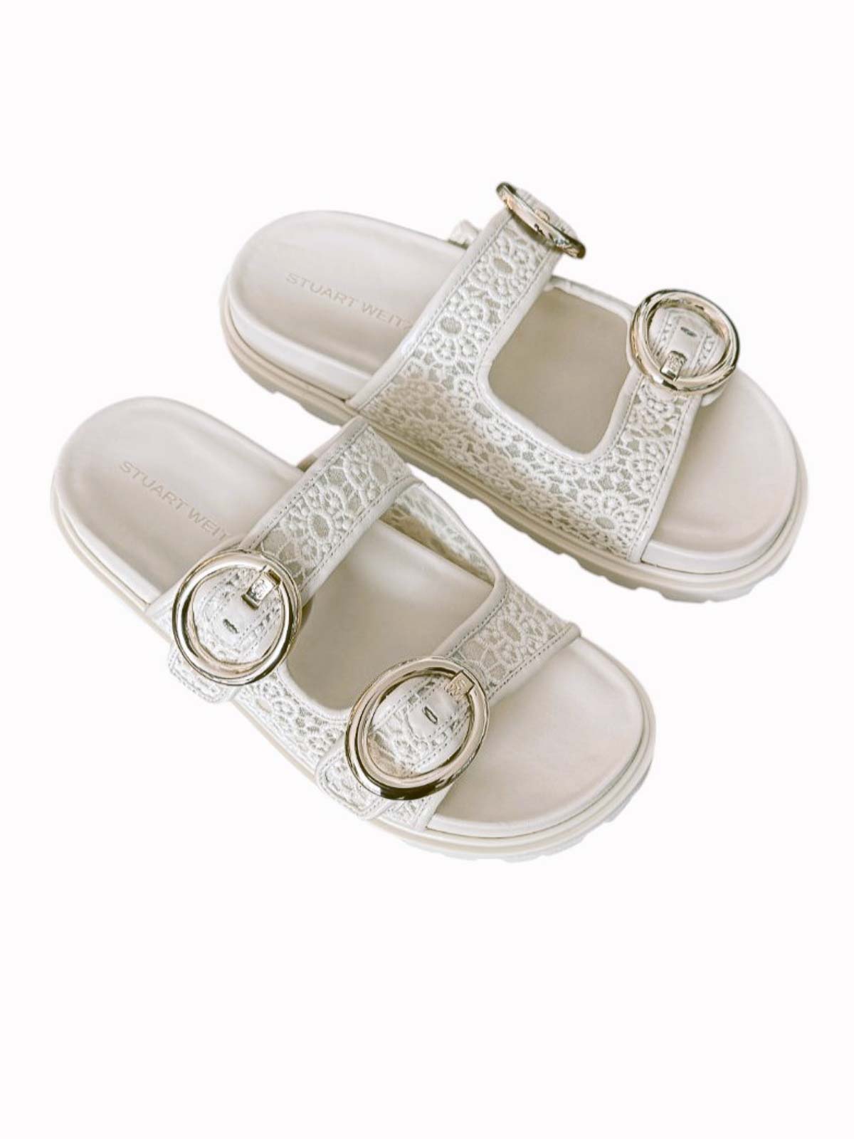 Stuart Weitzman Sandalias - Blanco In White