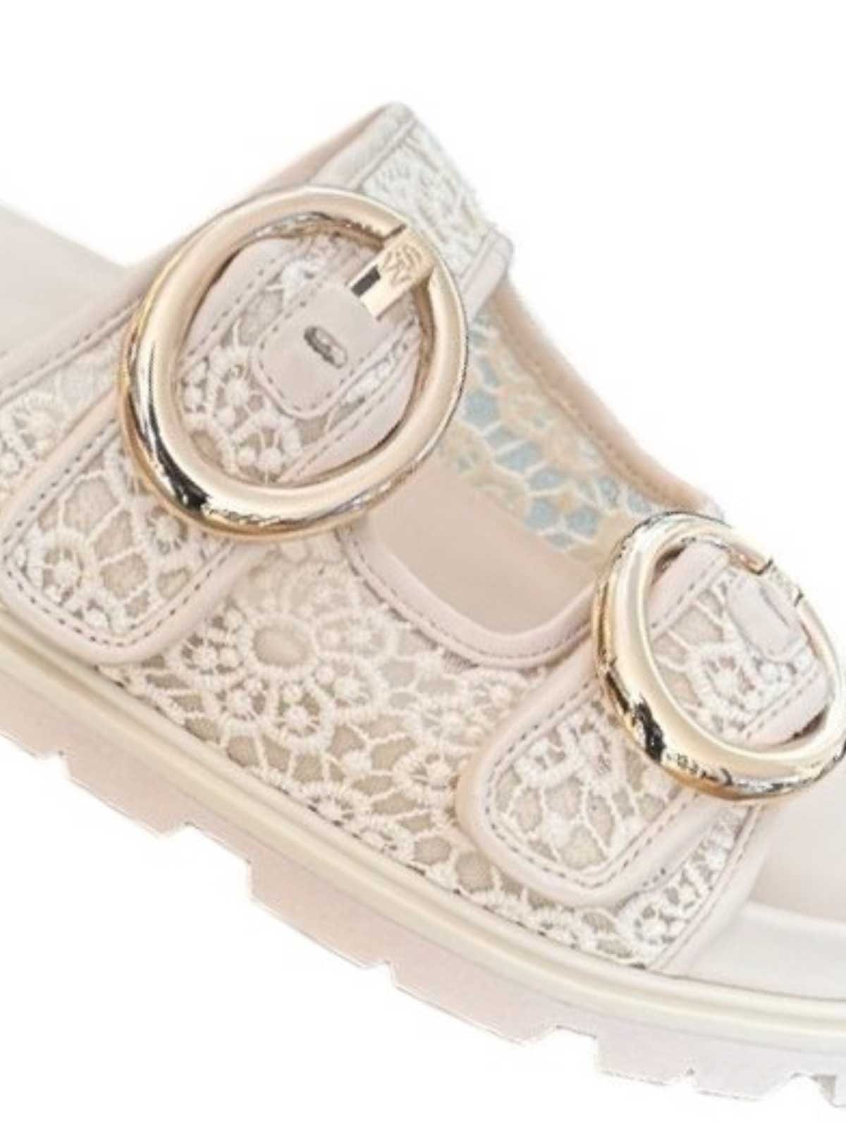 Stuart Weitzman Sandalias - Blanco In White