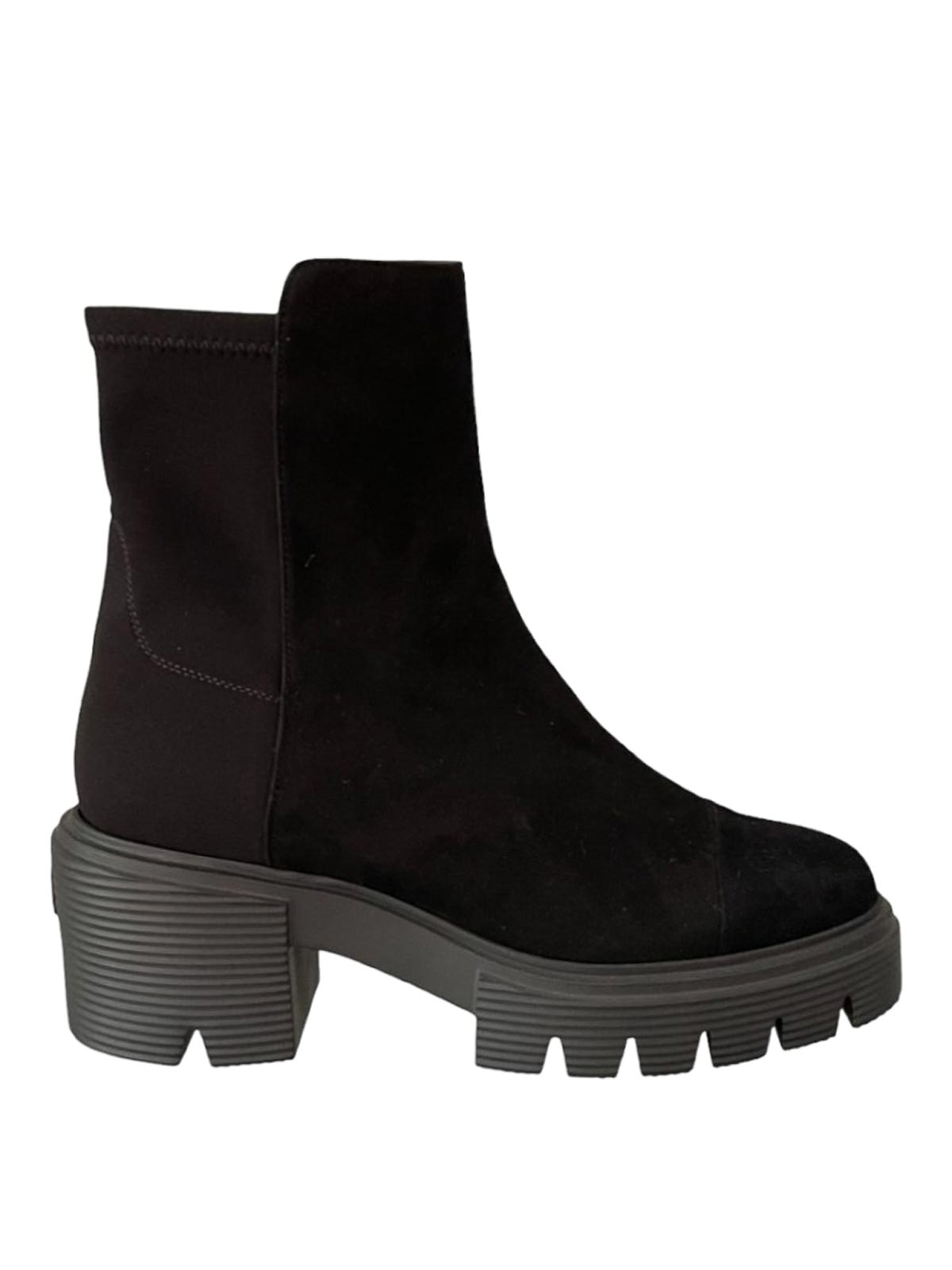 Stuart Weitzman 5050 Soho Ankle Boots In Black