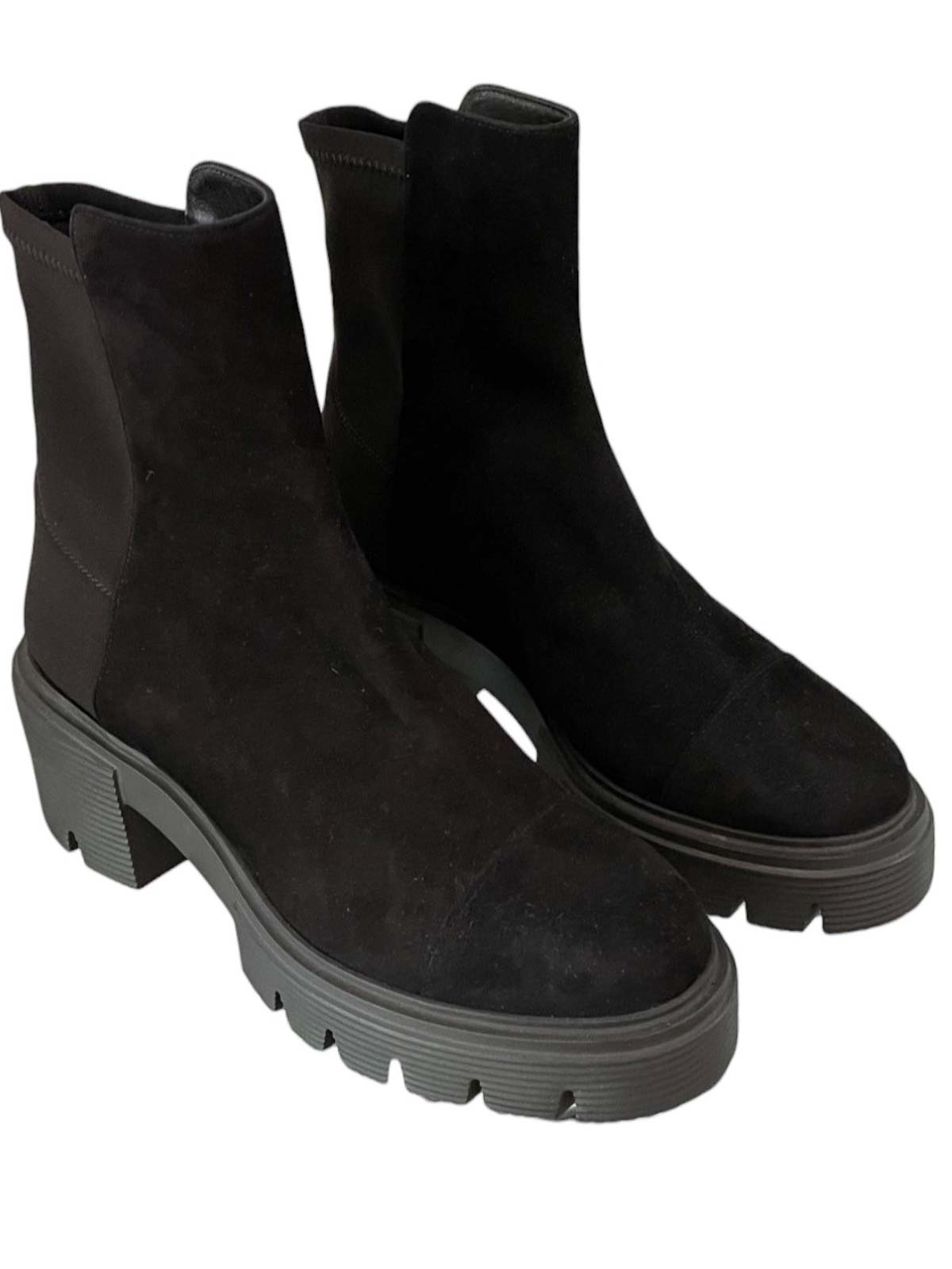 Stuart Weitzman 5050 Soho Ankle Boots In Black