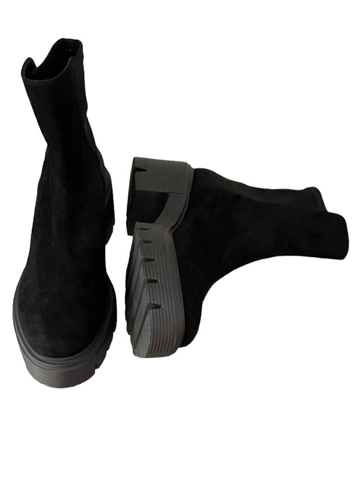Stuart Weitzman 5050 Soho Ankle Boots In Black