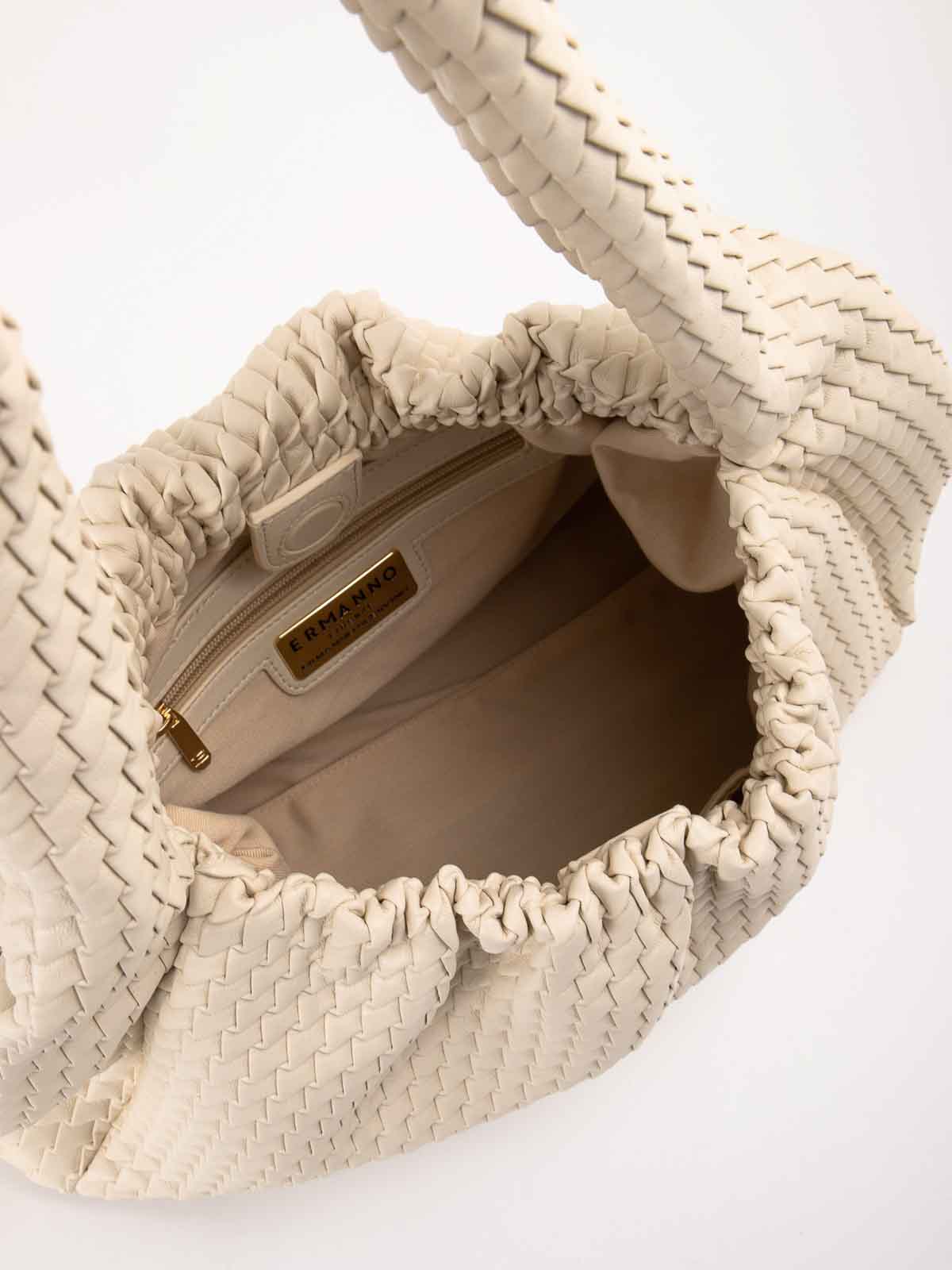 Ermanno Scervino Shoulder Bag In White