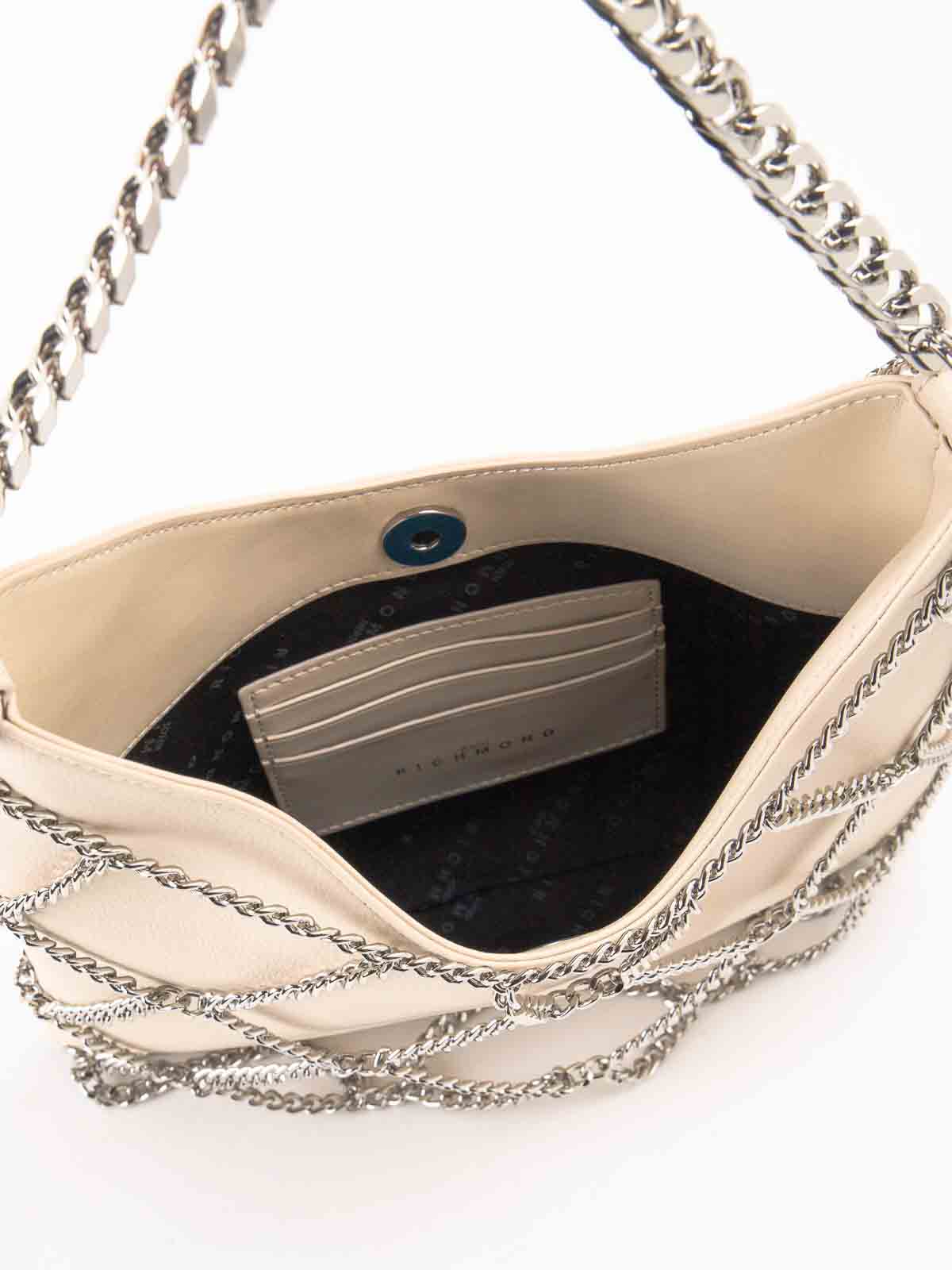 John Richmond Clutch In White