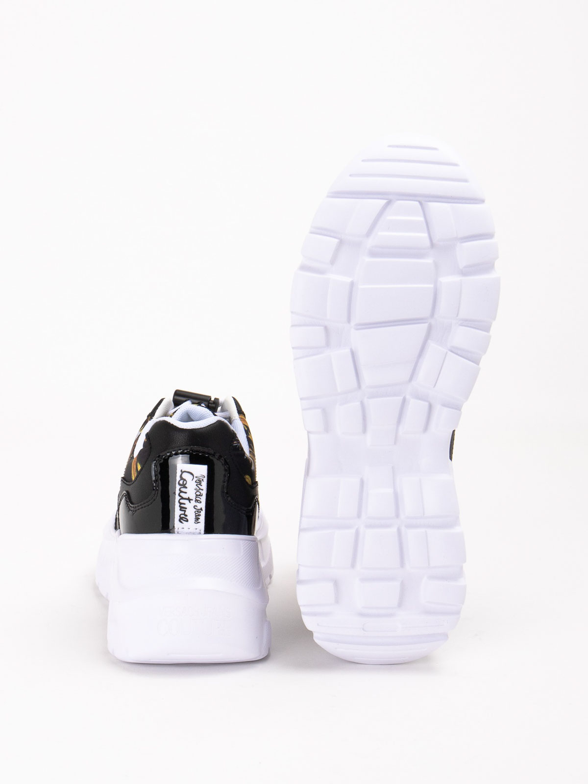 Versace Jeans Couture Sneakers In Black