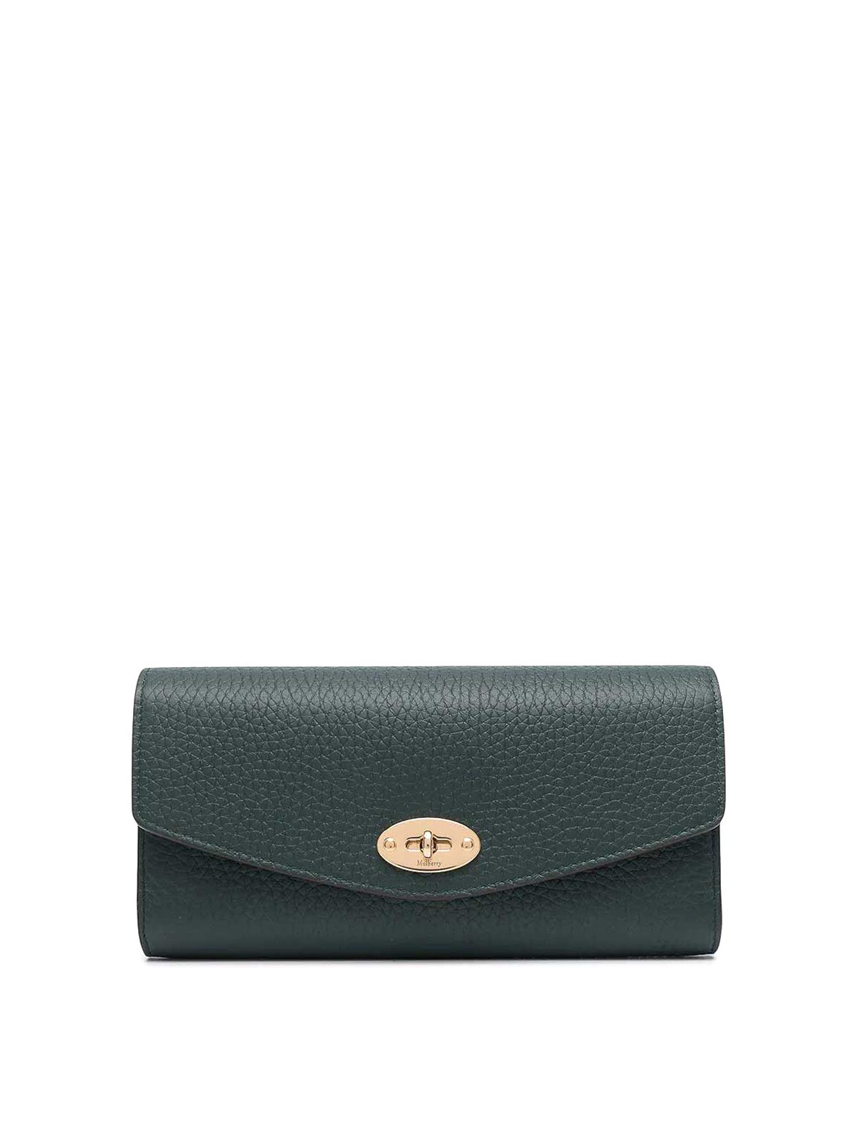 Mulberry Darley Wallet Small In Green