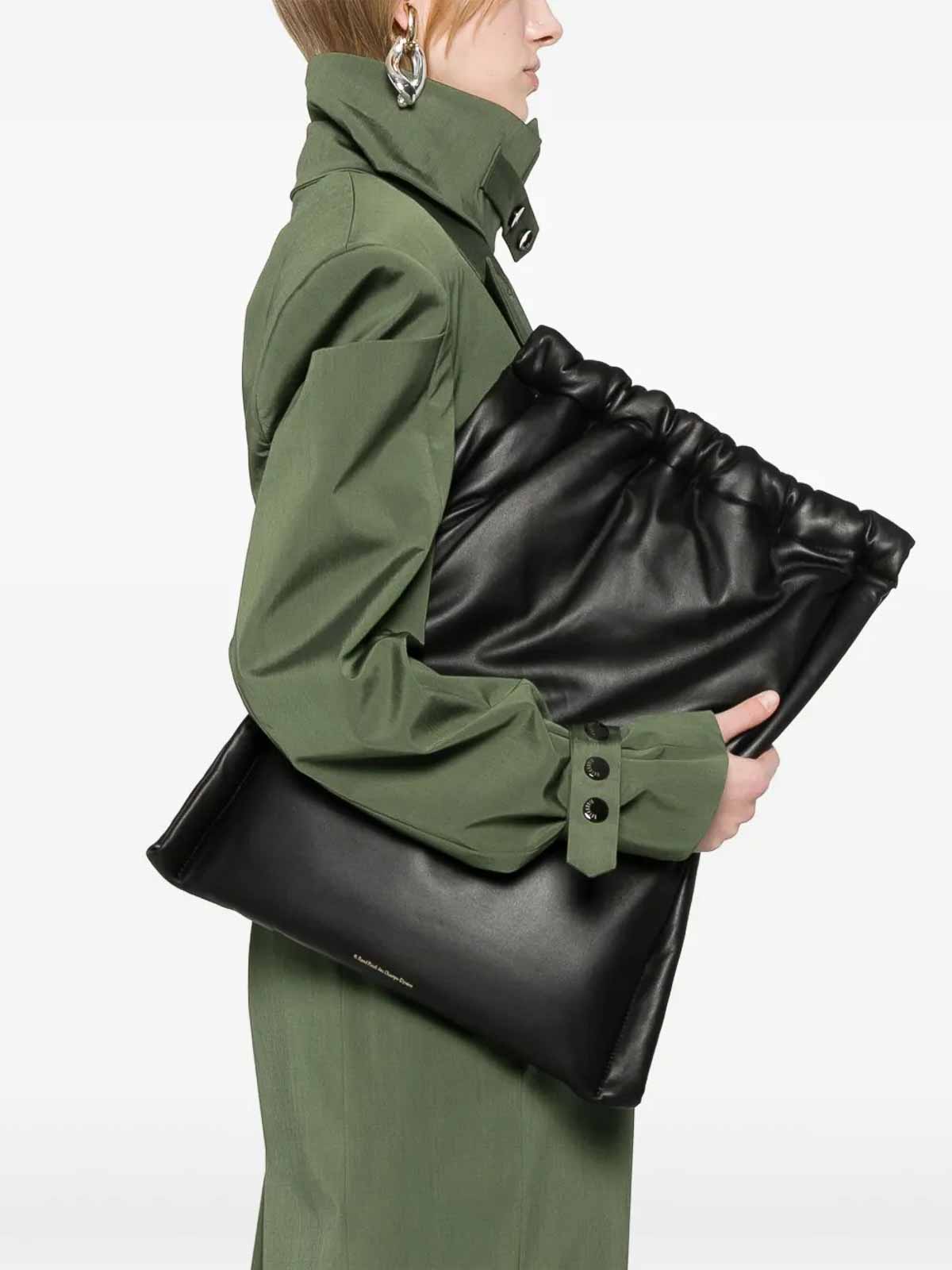 Carven Louise Medium Bag In Black