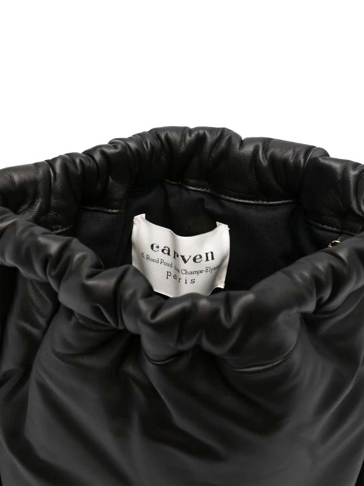 Carven Louise Medium Bag In Black