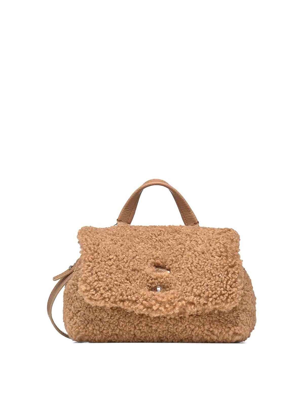 Zanellato Postina Dolly Size Baby Color Brown Teddy In Brown