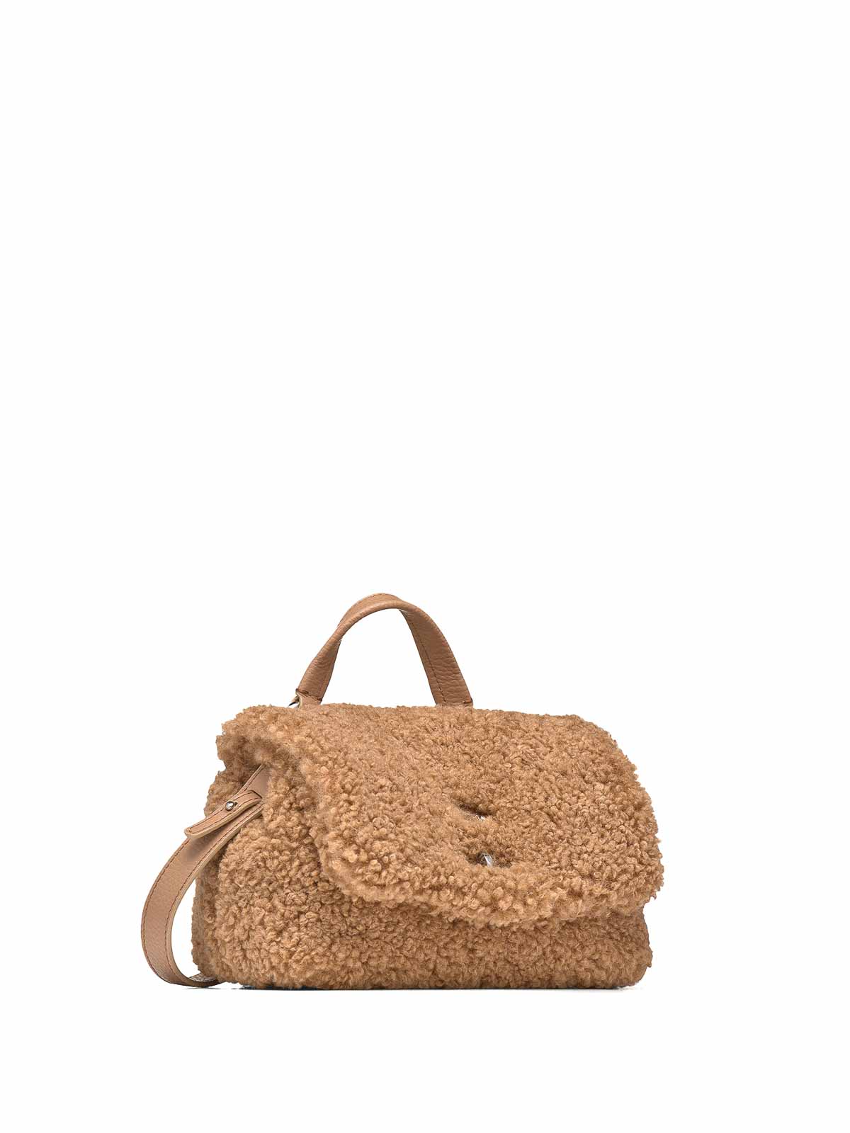 Zanellato Postina Dolly Size Baby Color Brown Teddy In Brown