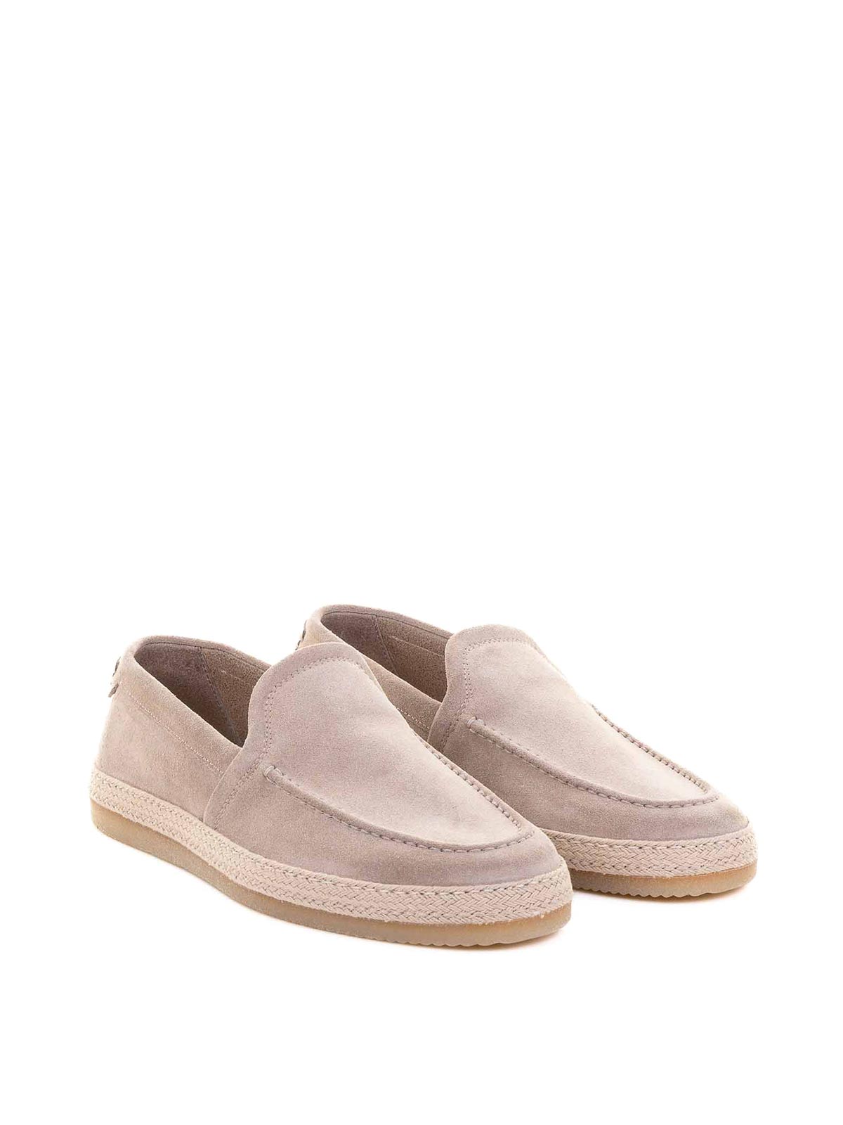 Barrett Beige Men Men In Suede In Multi