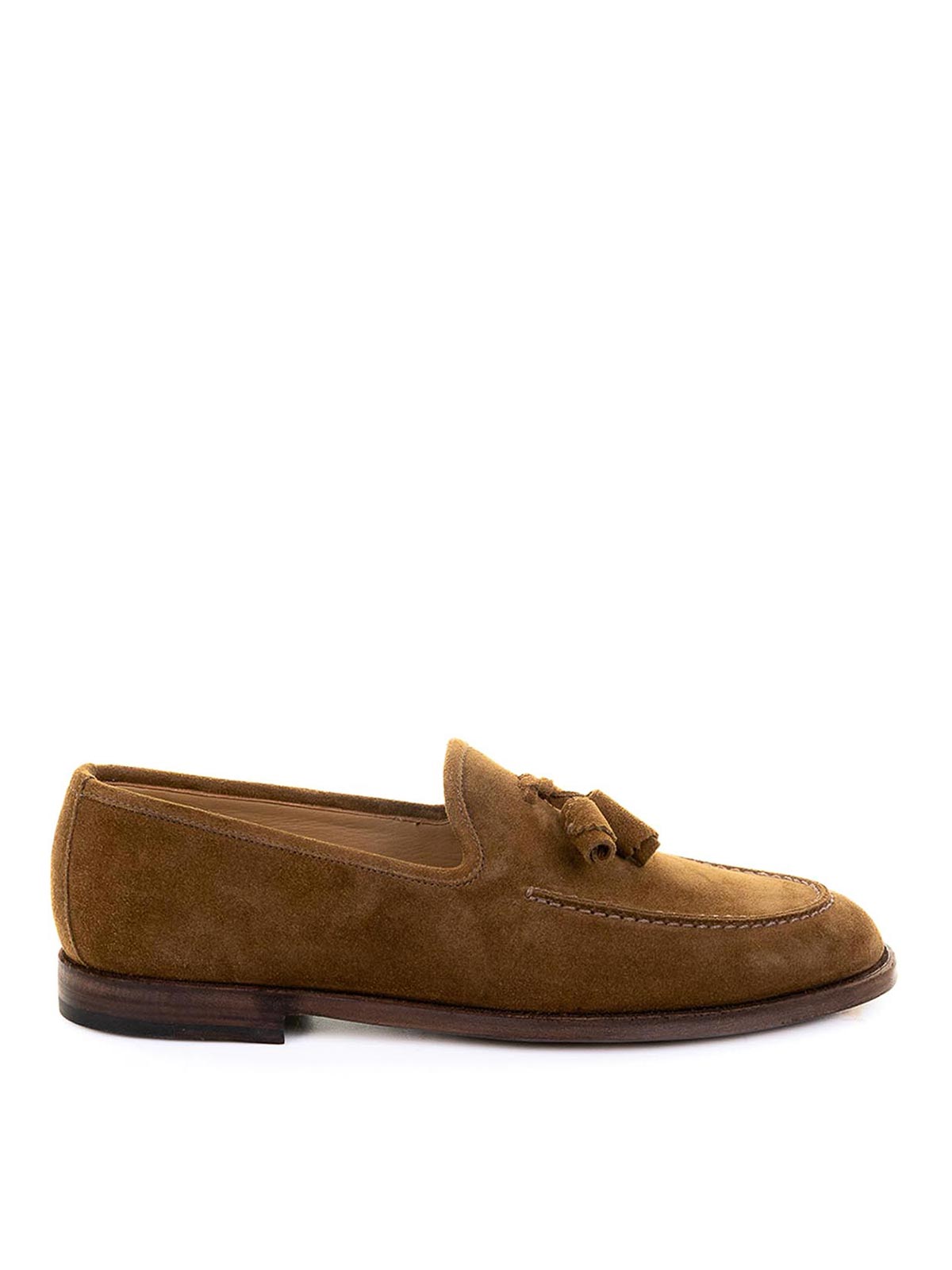 Barrett Suede Moccasin With Nappine In Brown