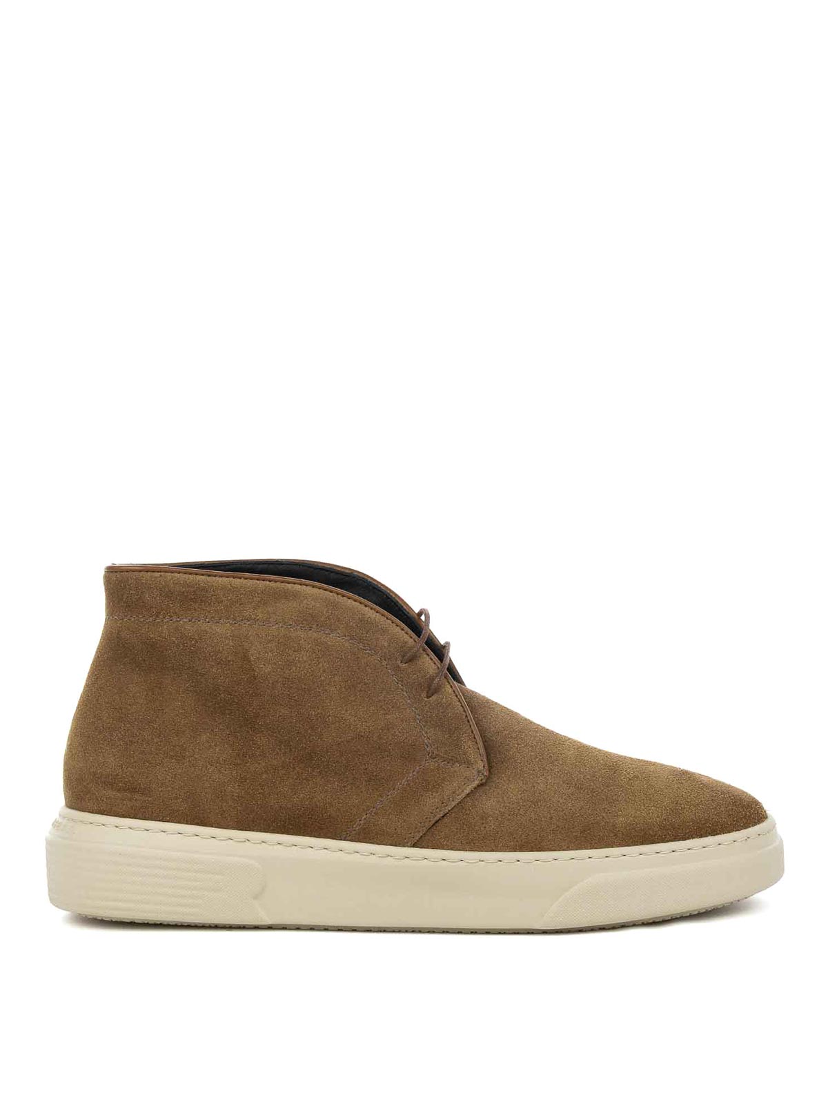 Fratelli Rossetti Polish Brown In Suede In Brown