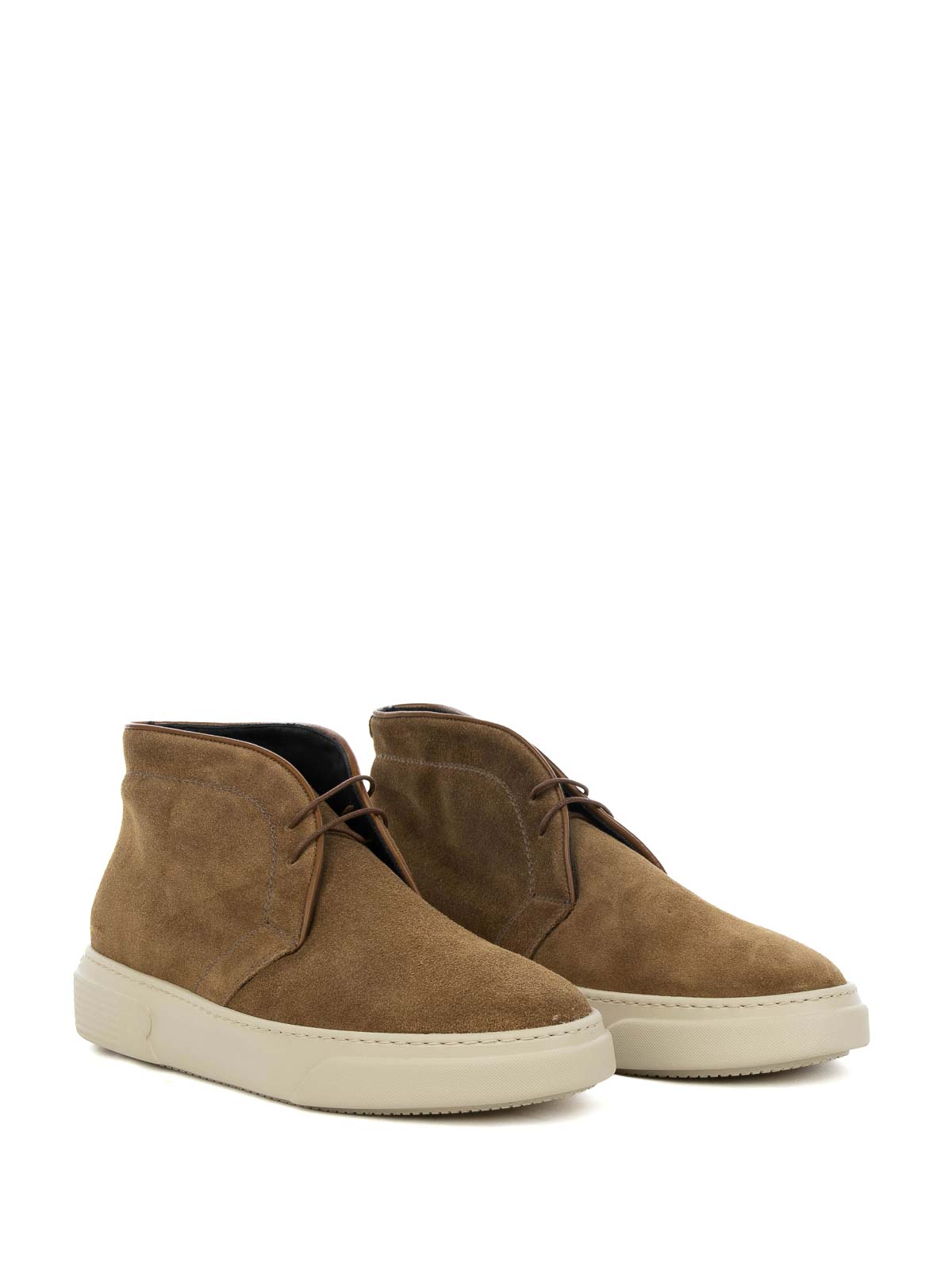Fratelli Rossetti Polish Brown In Suede In Brown