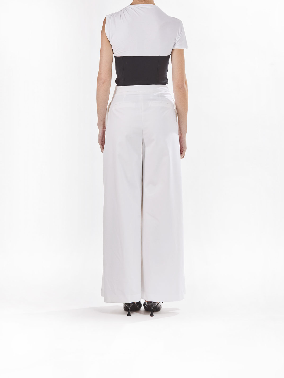 Karl Lagerfeld Summer Occasion Suite Trousers In White