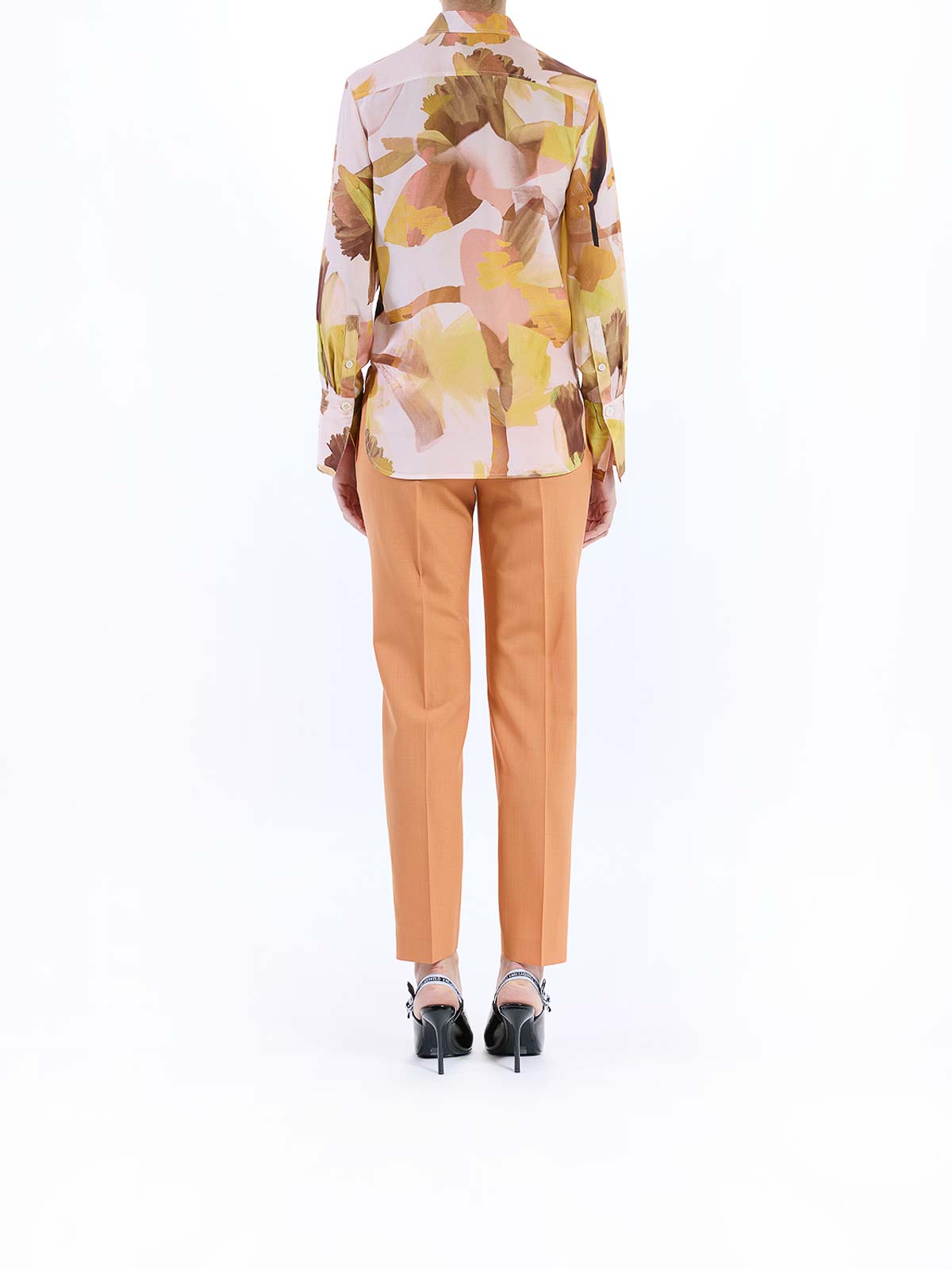 Paul Smith Floral Painting Shirt In Multi