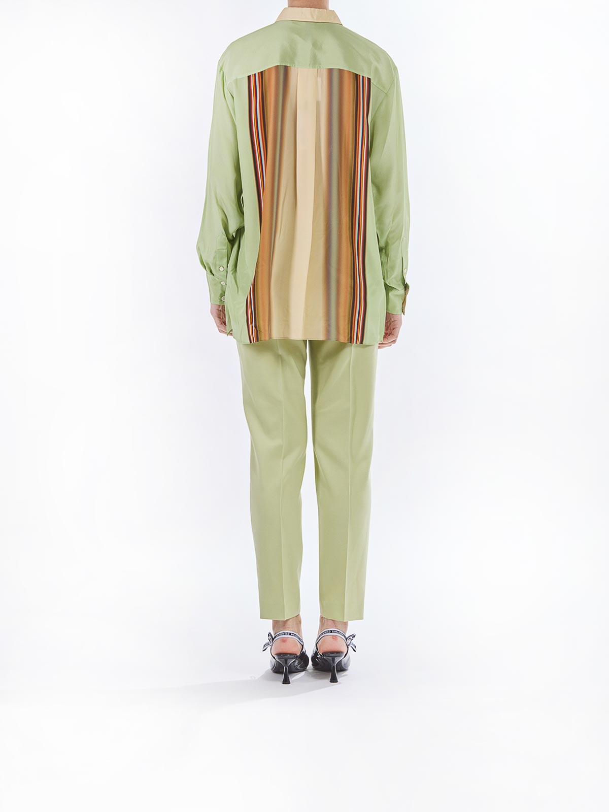 Paul Smith Summer Multiple Silk Shirt In Multi
