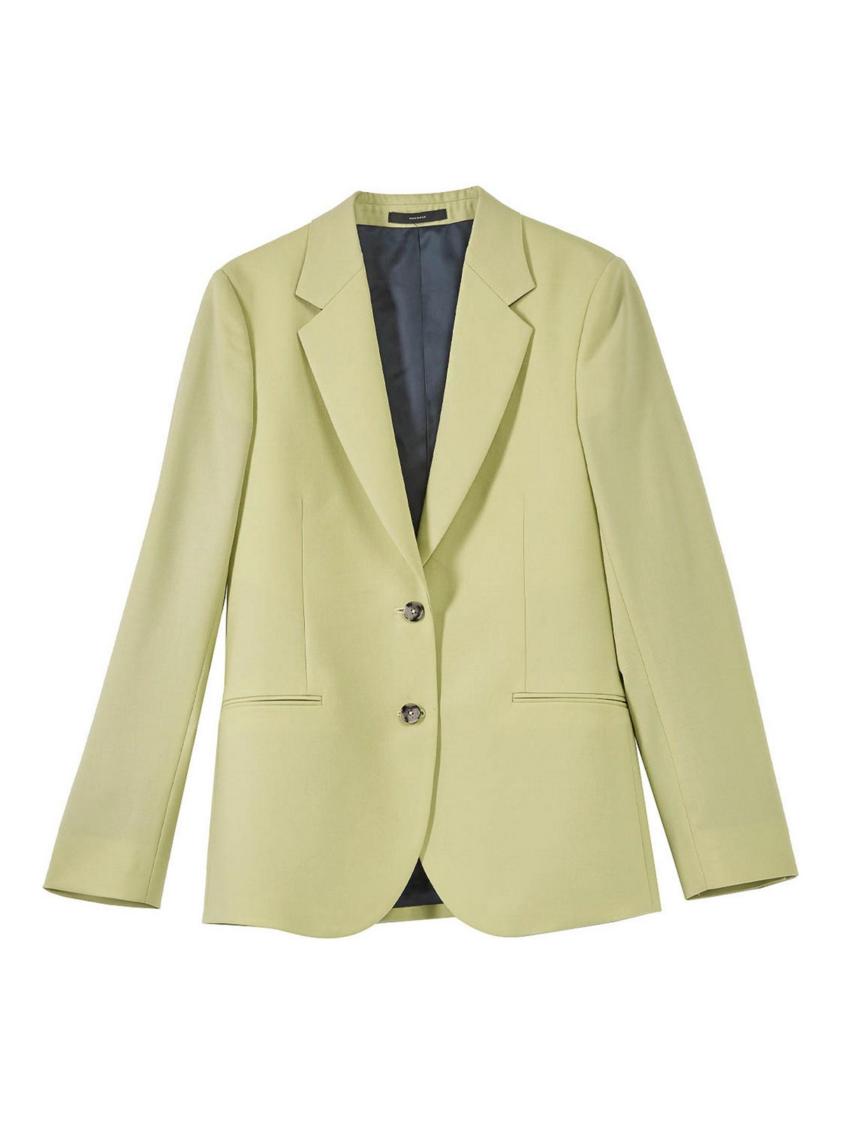 Paul Smith Jacket Two Travel Buttons In Green