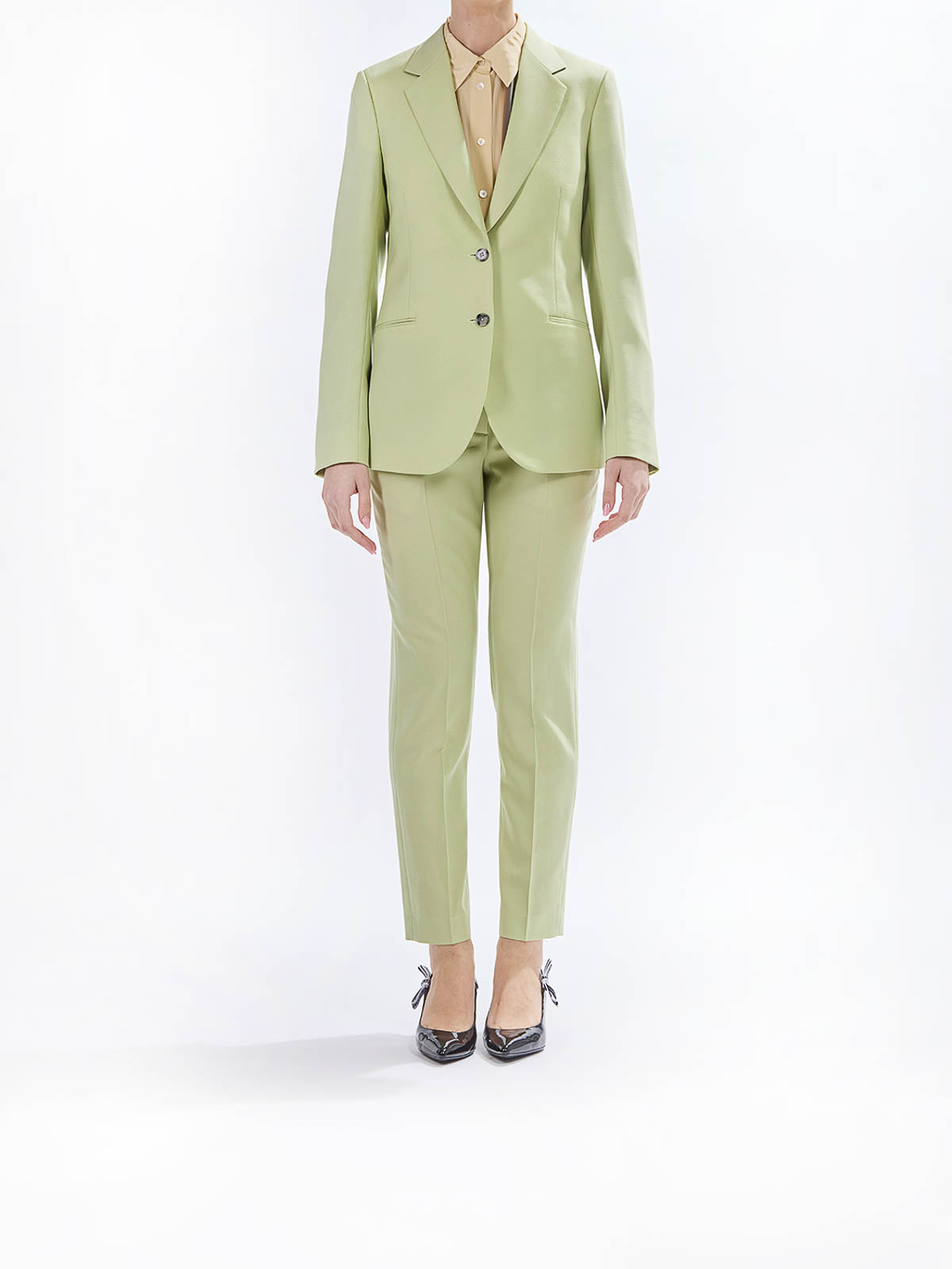 Paul Smith Jacket Two Travel Buttons In Green