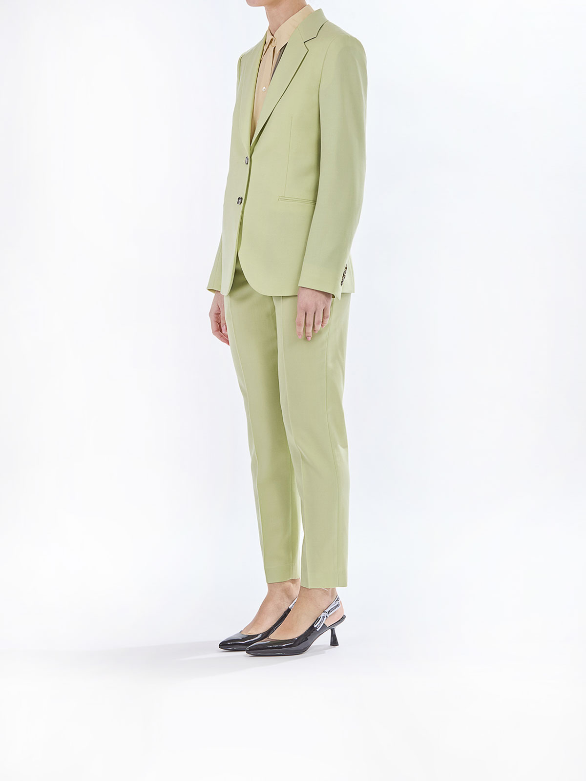 Paul Smith Jacket Two Travel Buttons In Green