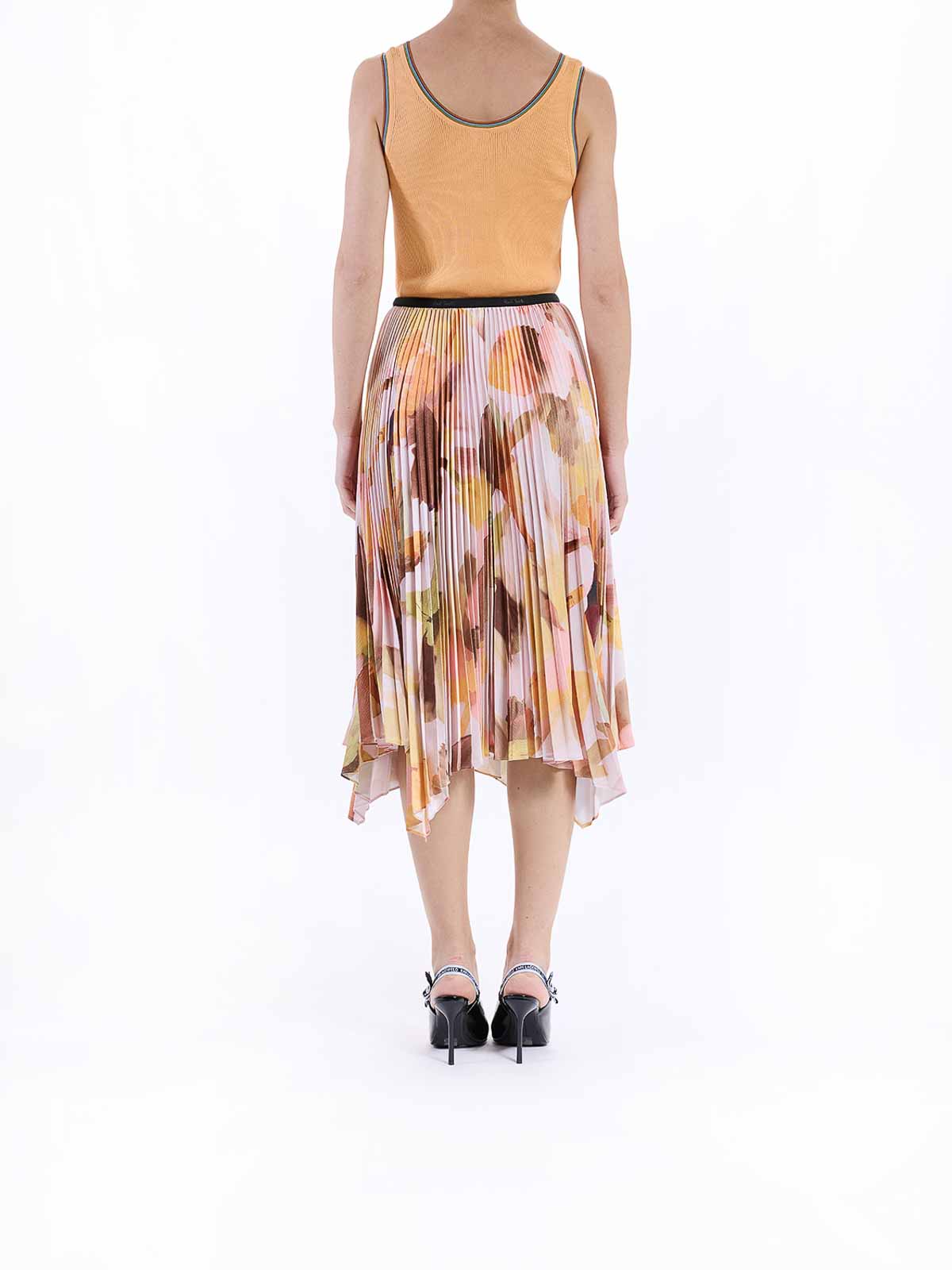 Paul Smith Press Skirt In Brown