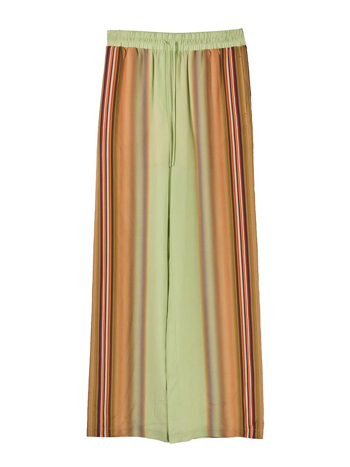 Paul Smith Summer Multiple Silk Pants In Multi