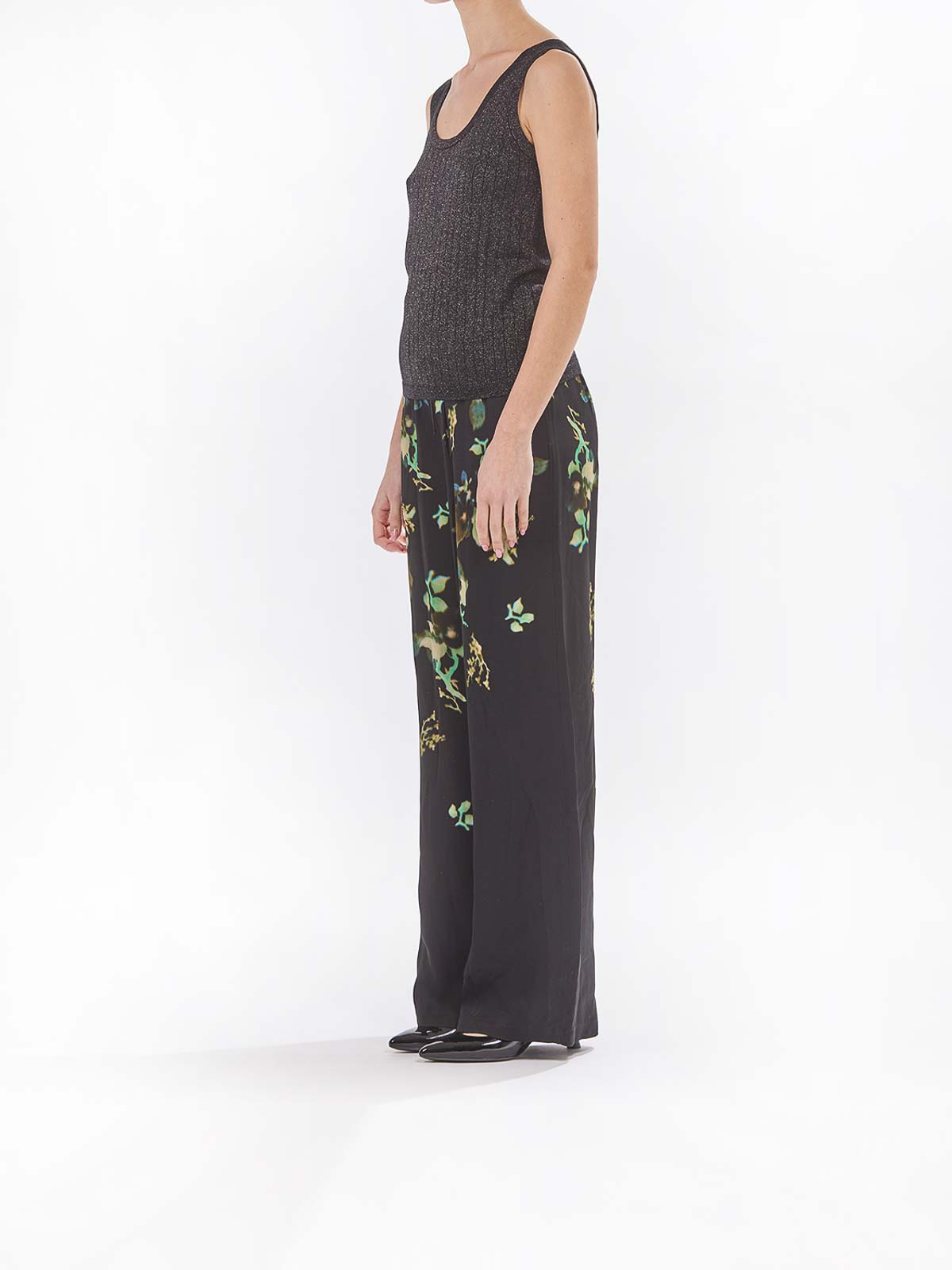 Paul Smith Canottiera Lurex In Black
